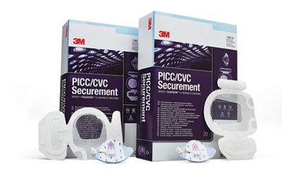 3M™ PICC/CVC-fixatiehulpmiddel + Tegaderm™ I.V. Geavanceerd fixatieverband