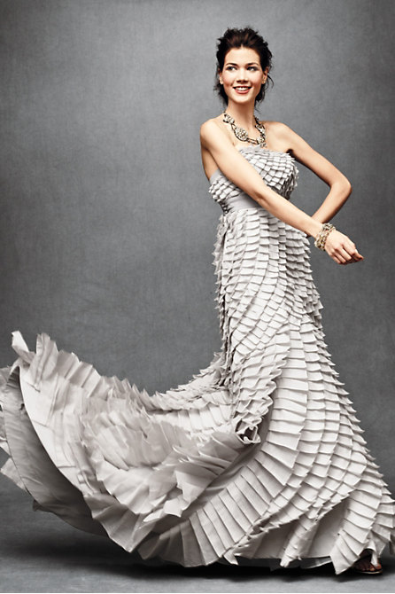 Pleated Fantasy Gown