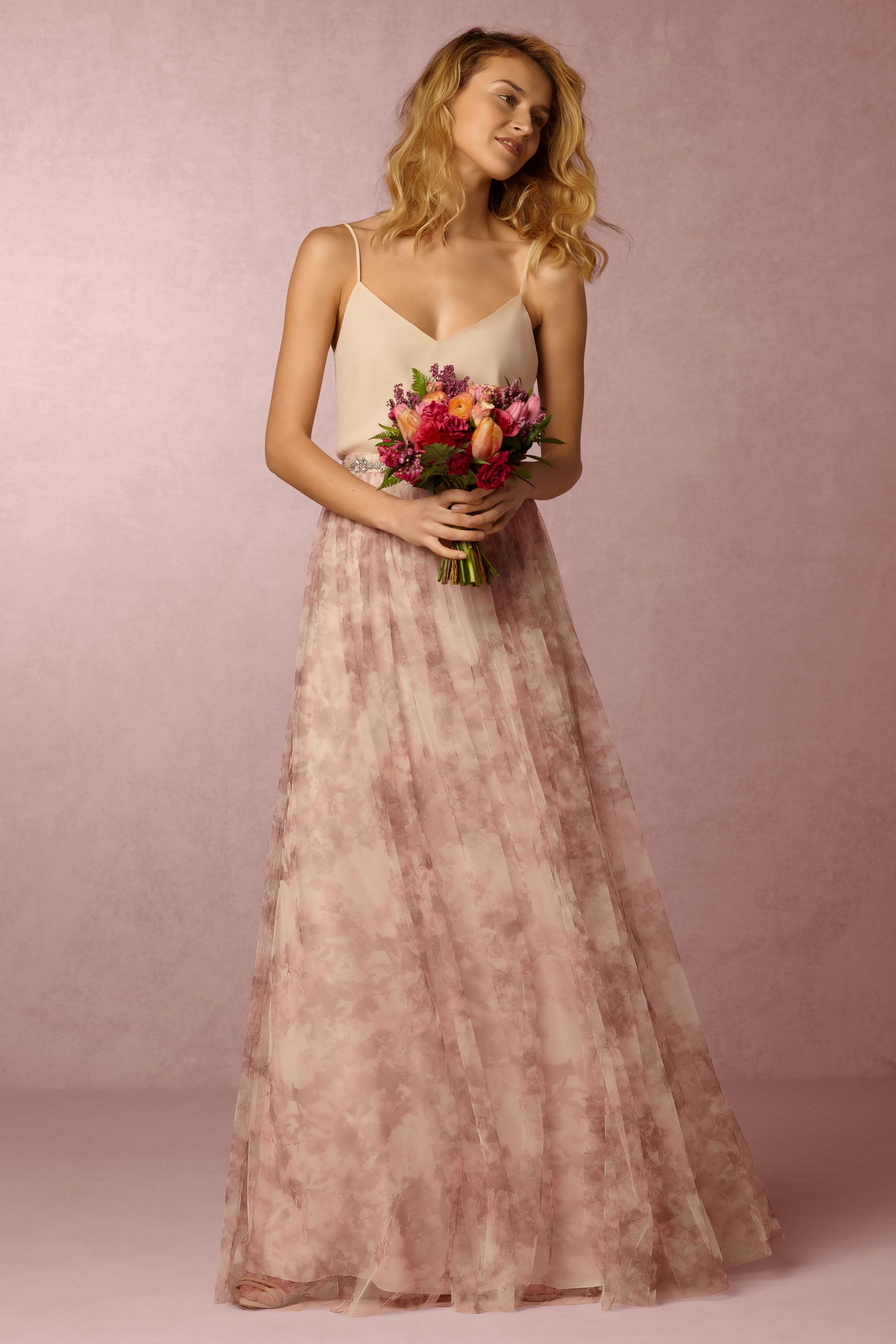 Liv Cami And Louise Tulle Skirt In Bridesmaids And Bridal Party Bhldn 5015