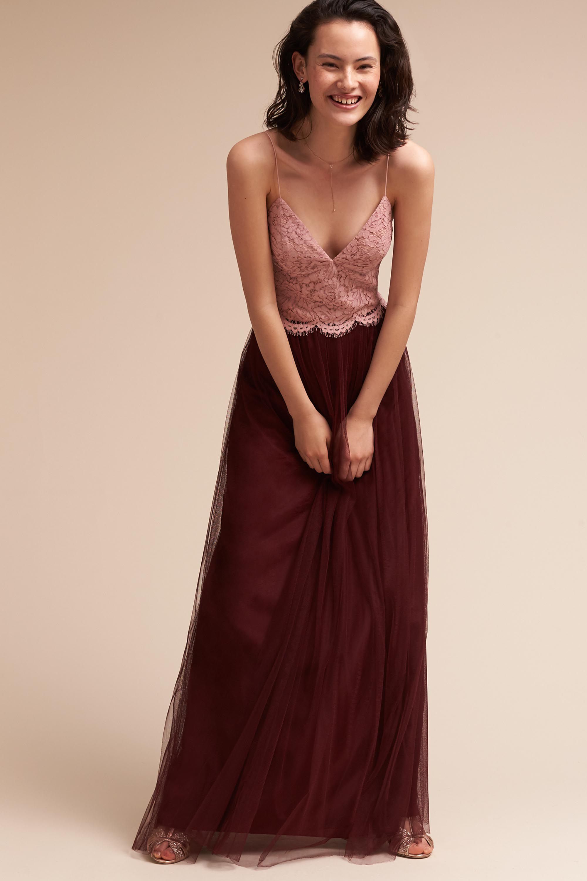 Pippa Camisole Top And Louise Tulle Skirt In Bridesmaids And Bridal Party Bhldn 1307