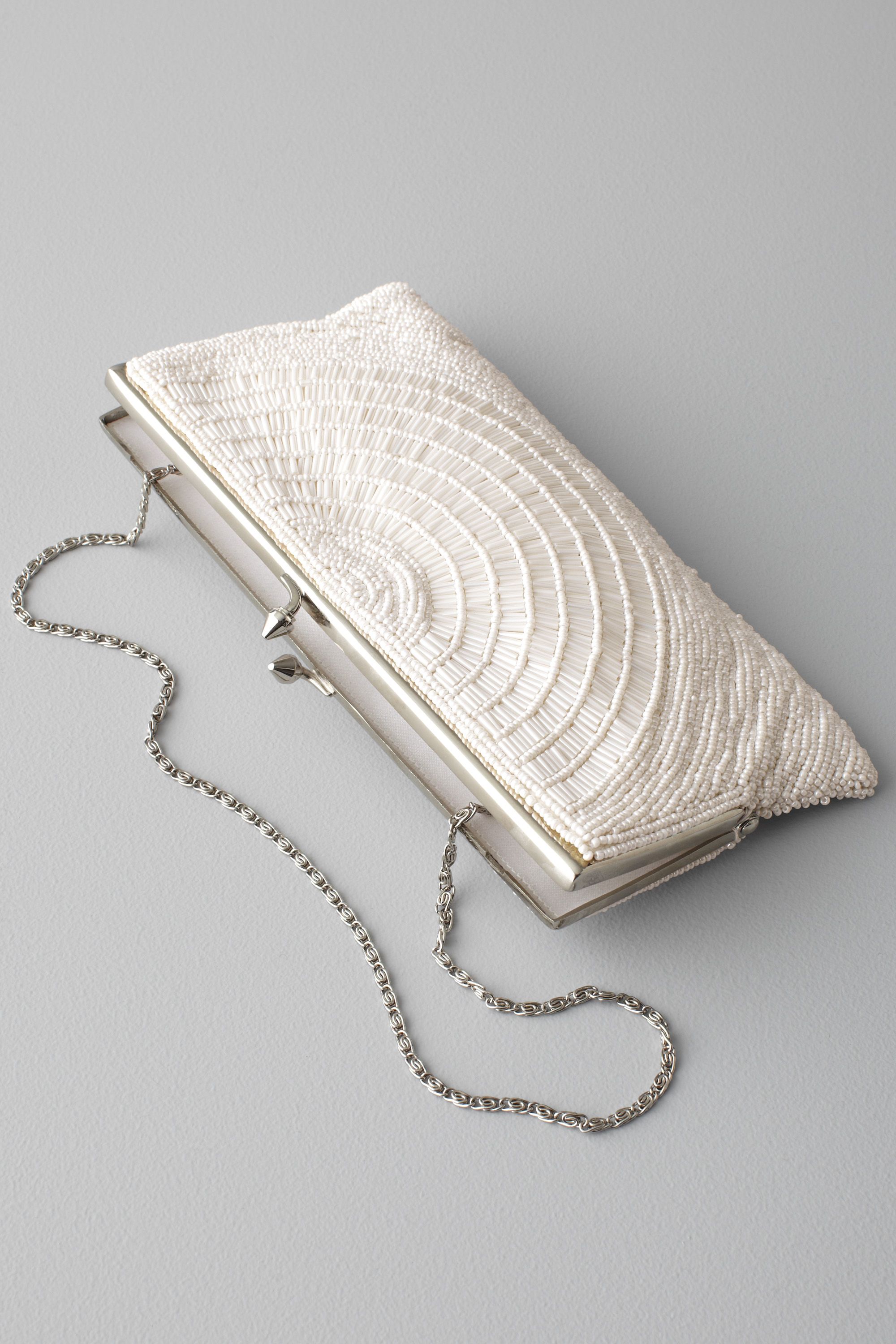 Deco Beaded Clutch, $180