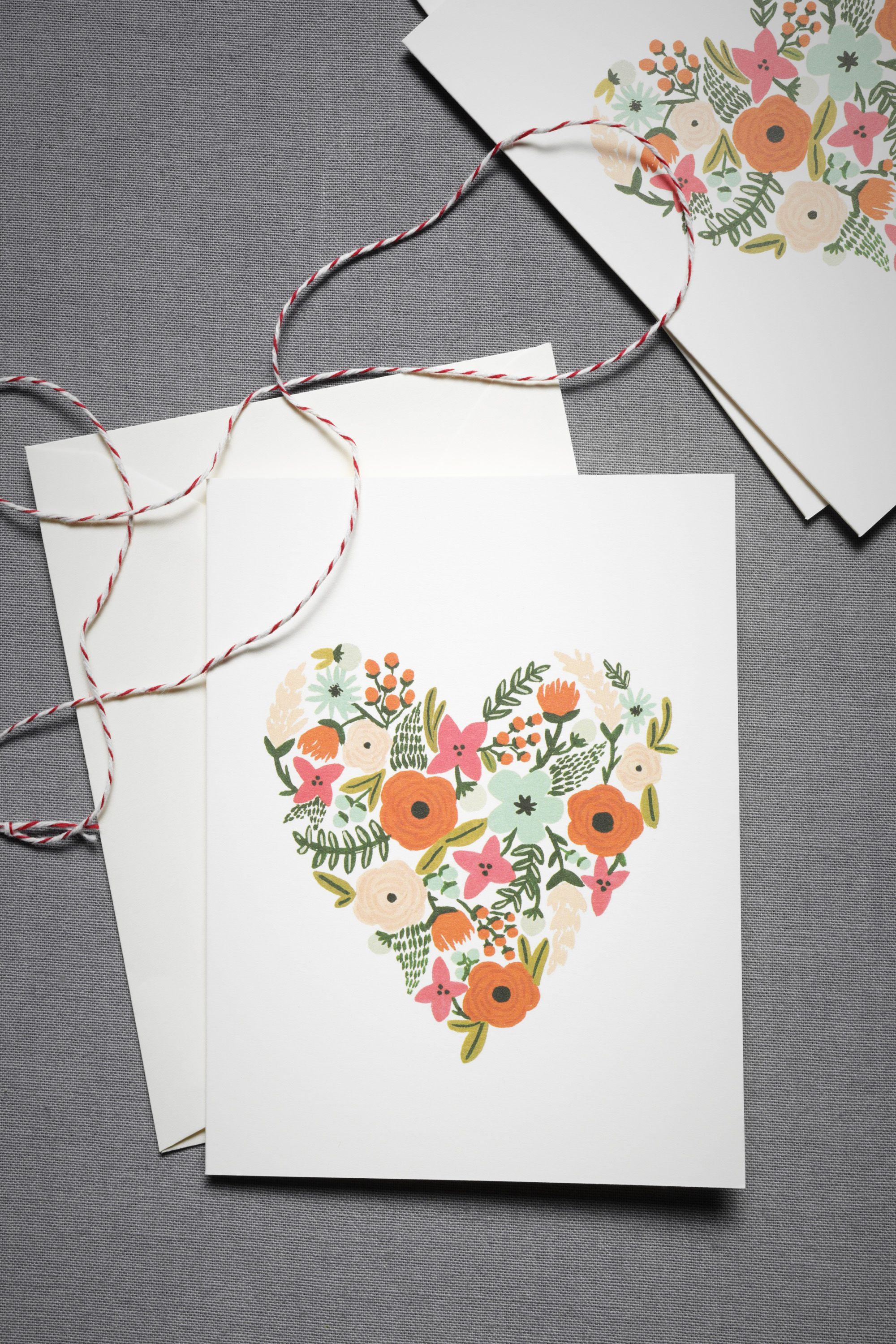 Landscaped Heart Cards (8)