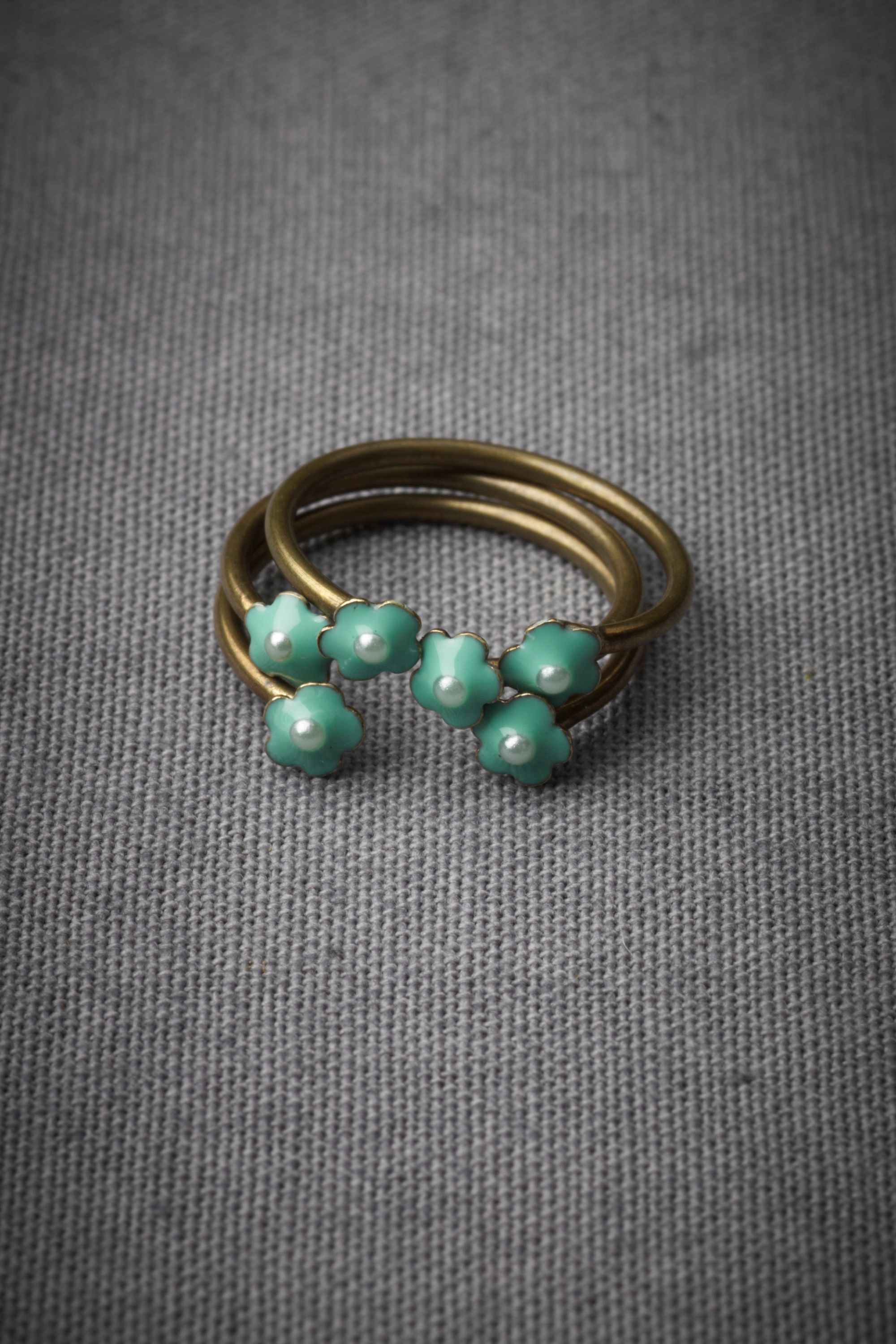 Sweet Sextet Stacking Rings
