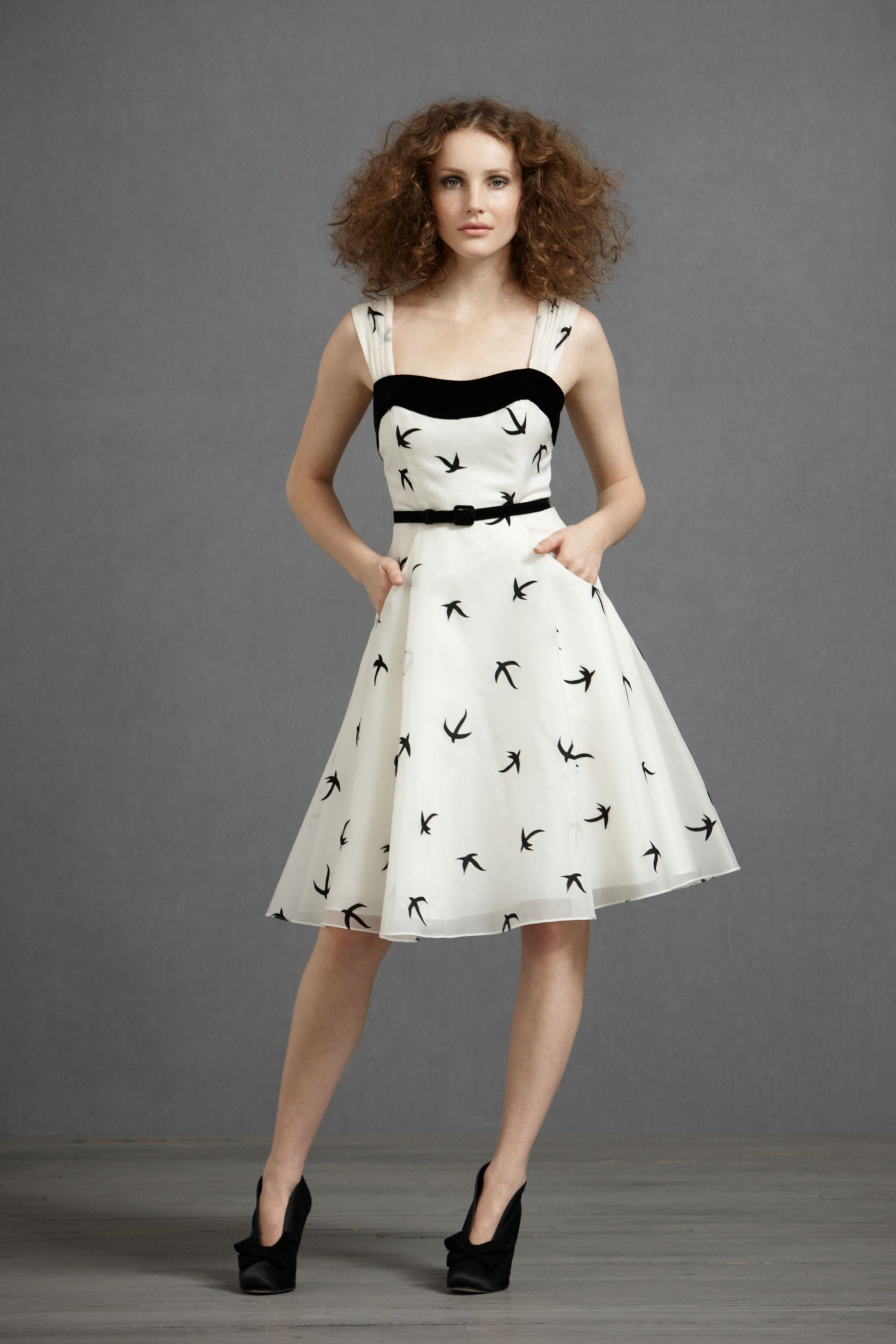  Floating Flock Dress