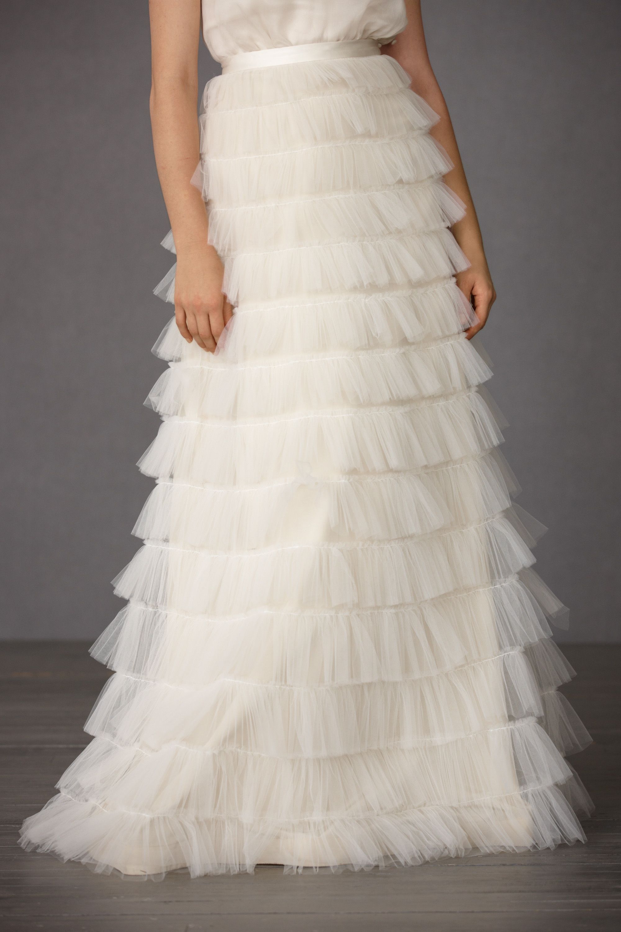 Tulle Tiers Skirt