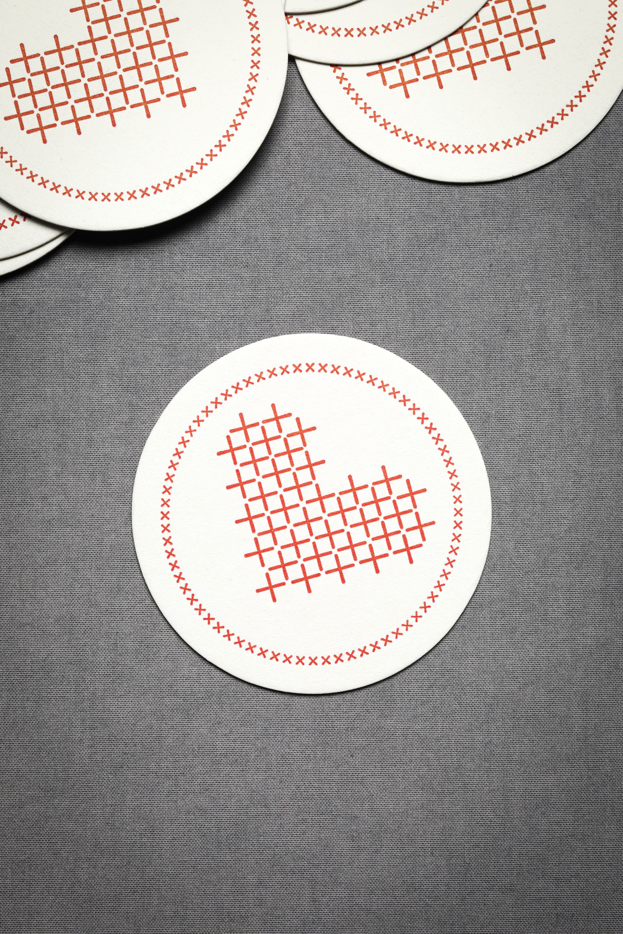 Cross My Heart Coasters (10)