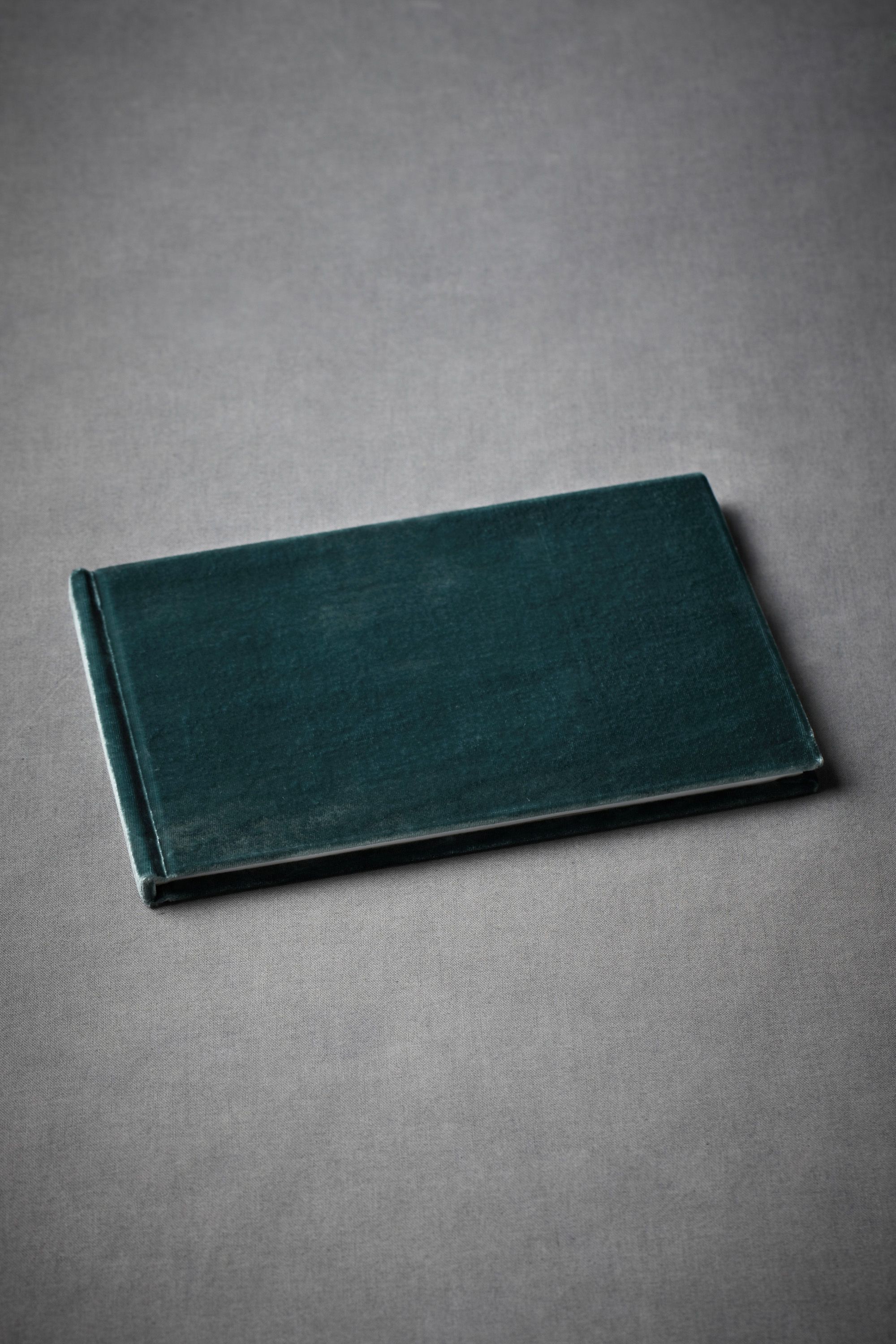 Handsome Velvet Guest Book