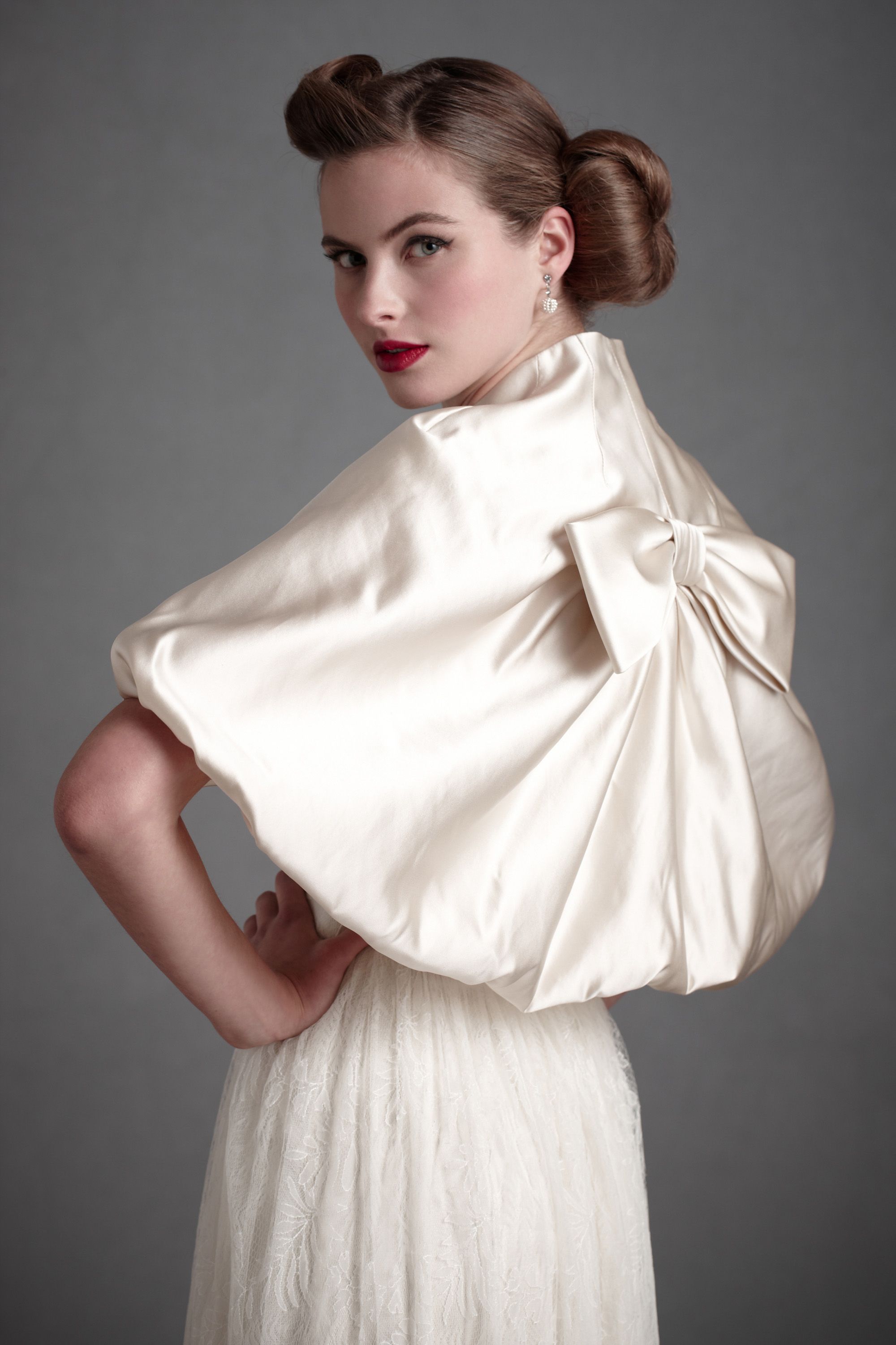 Blouson Jacket in  SHOP Attire Cover-Ups at BHLDN :  jacket wedding shrug hitherto