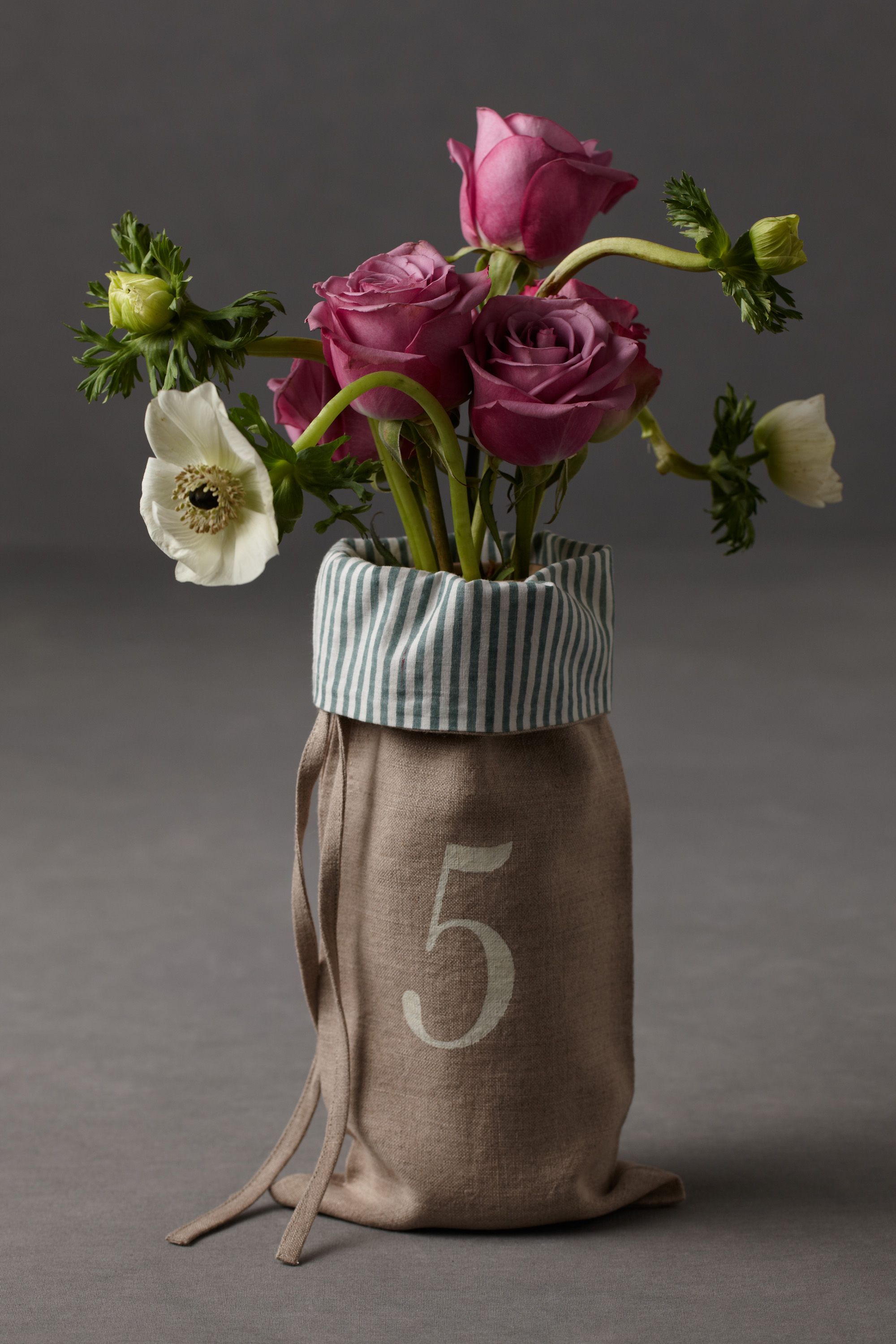 Rustic Number Sleeves