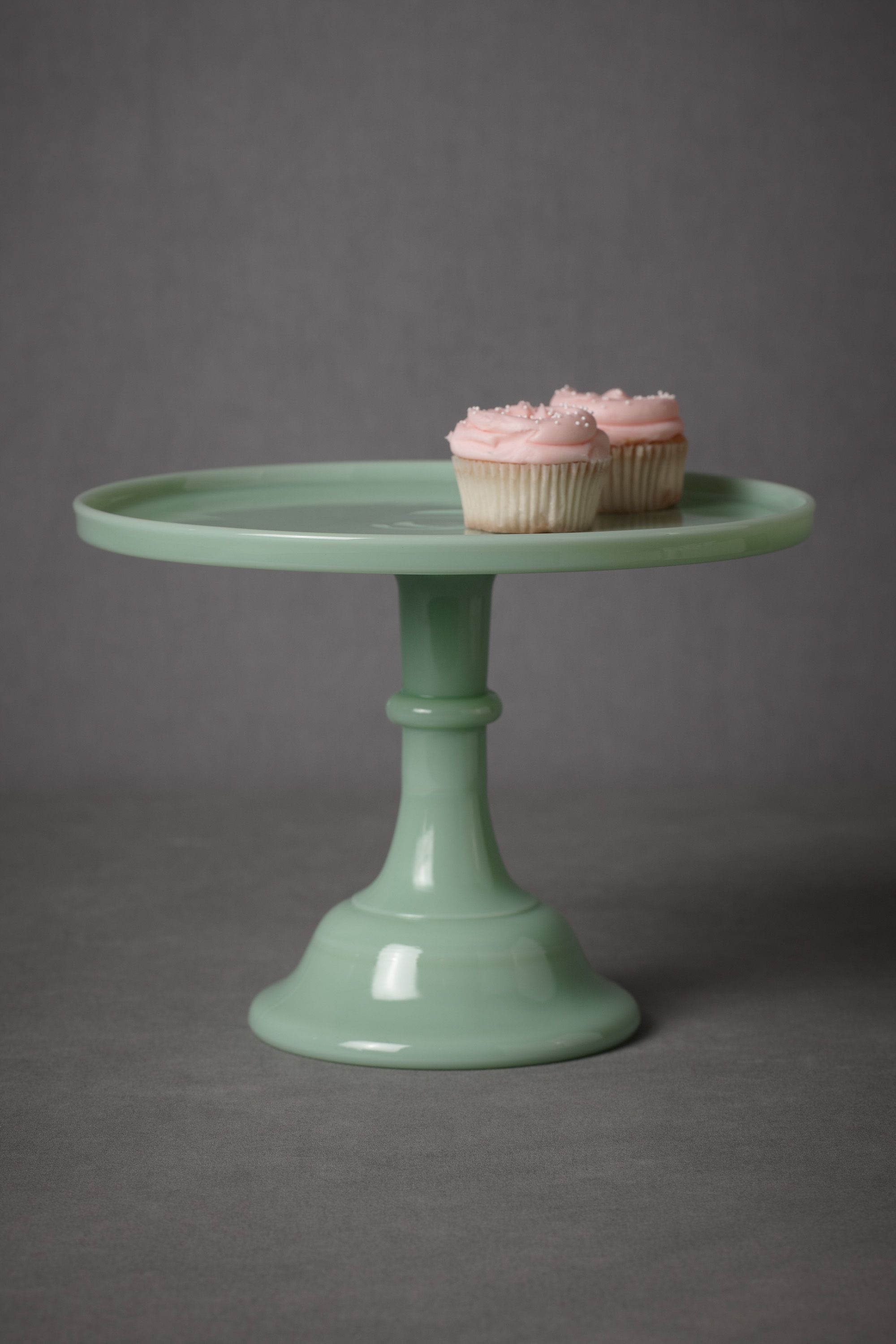 Jadeite Cake Stand