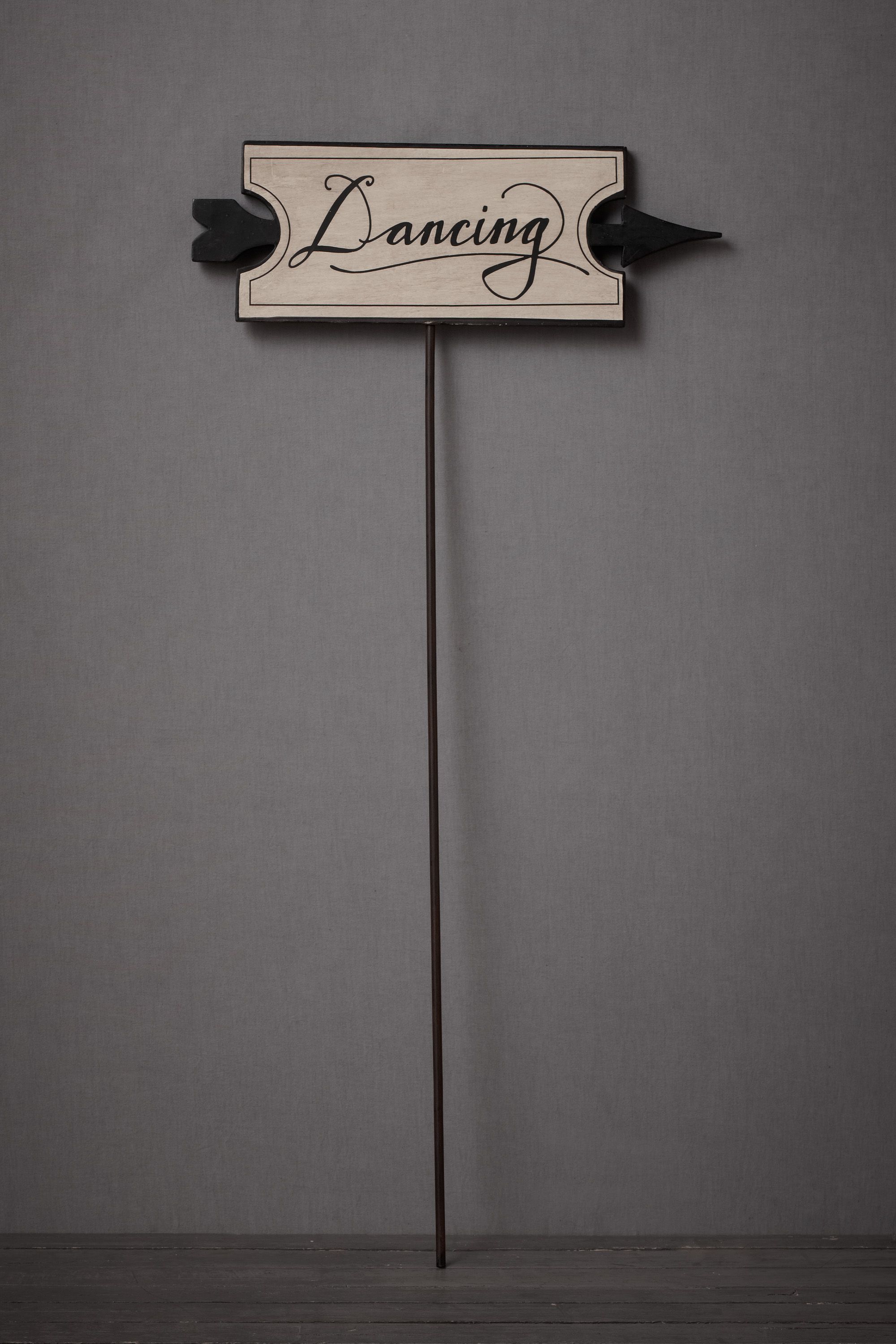 This-Way-To-The-Dance Floor Sign