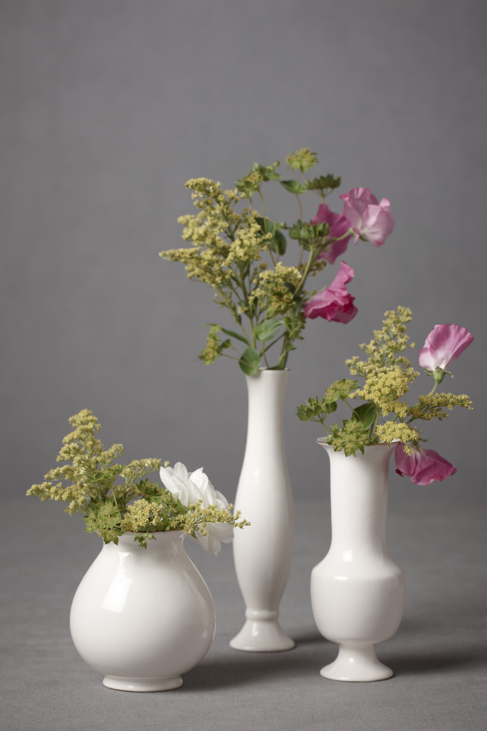 Stately Trio Vases (3)