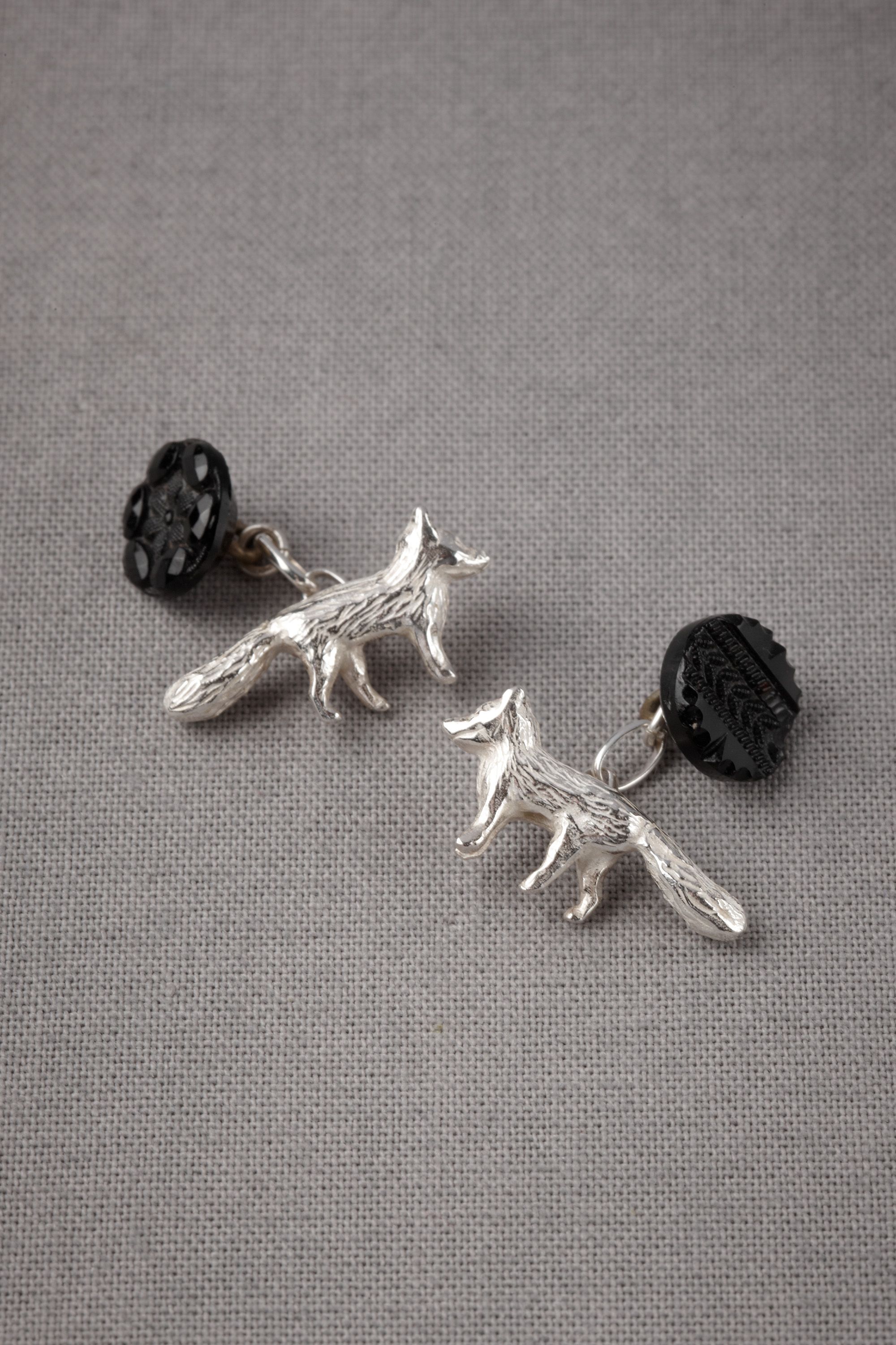 Silver Fox Cufflinks