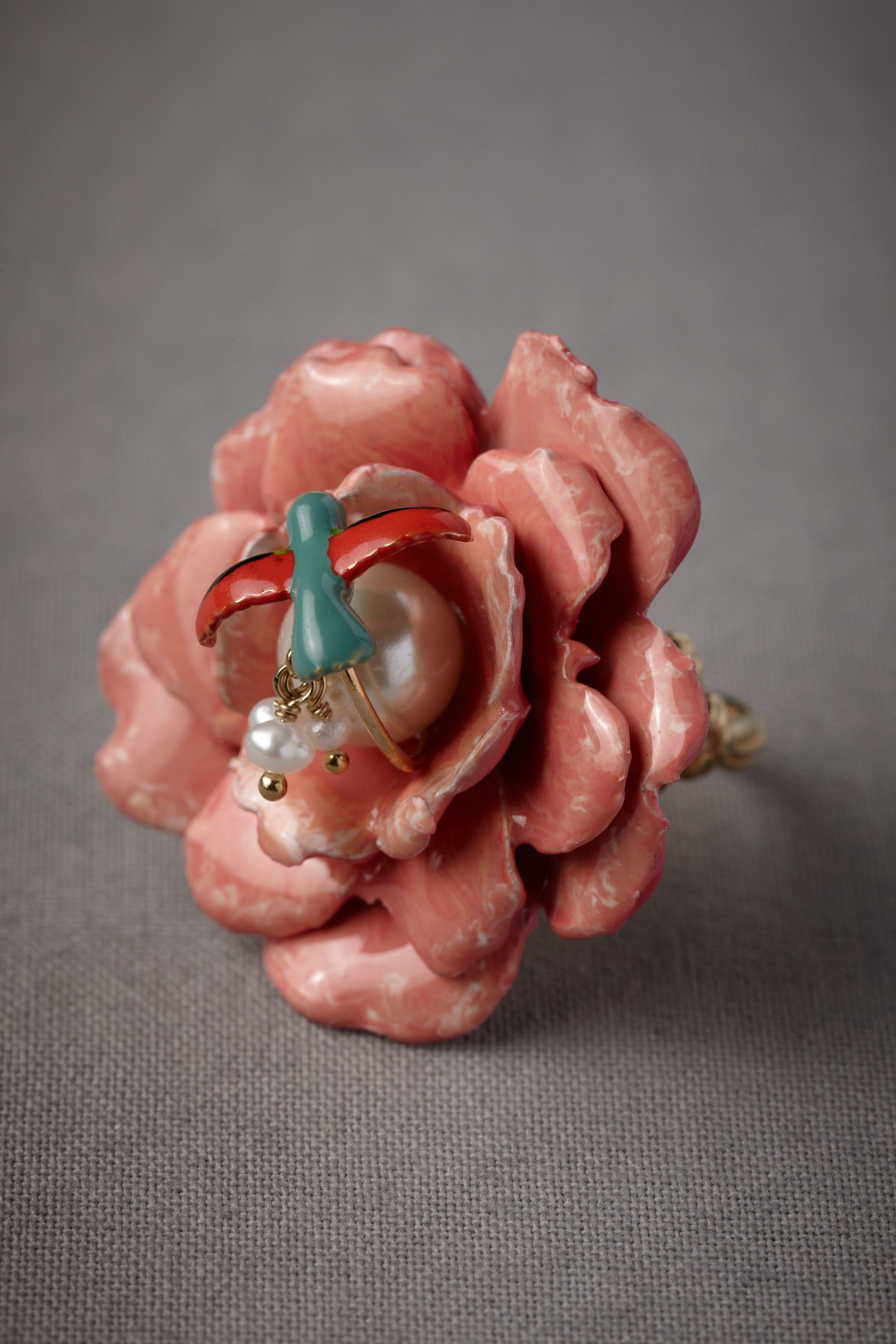 Hummingbird Hover Ring
