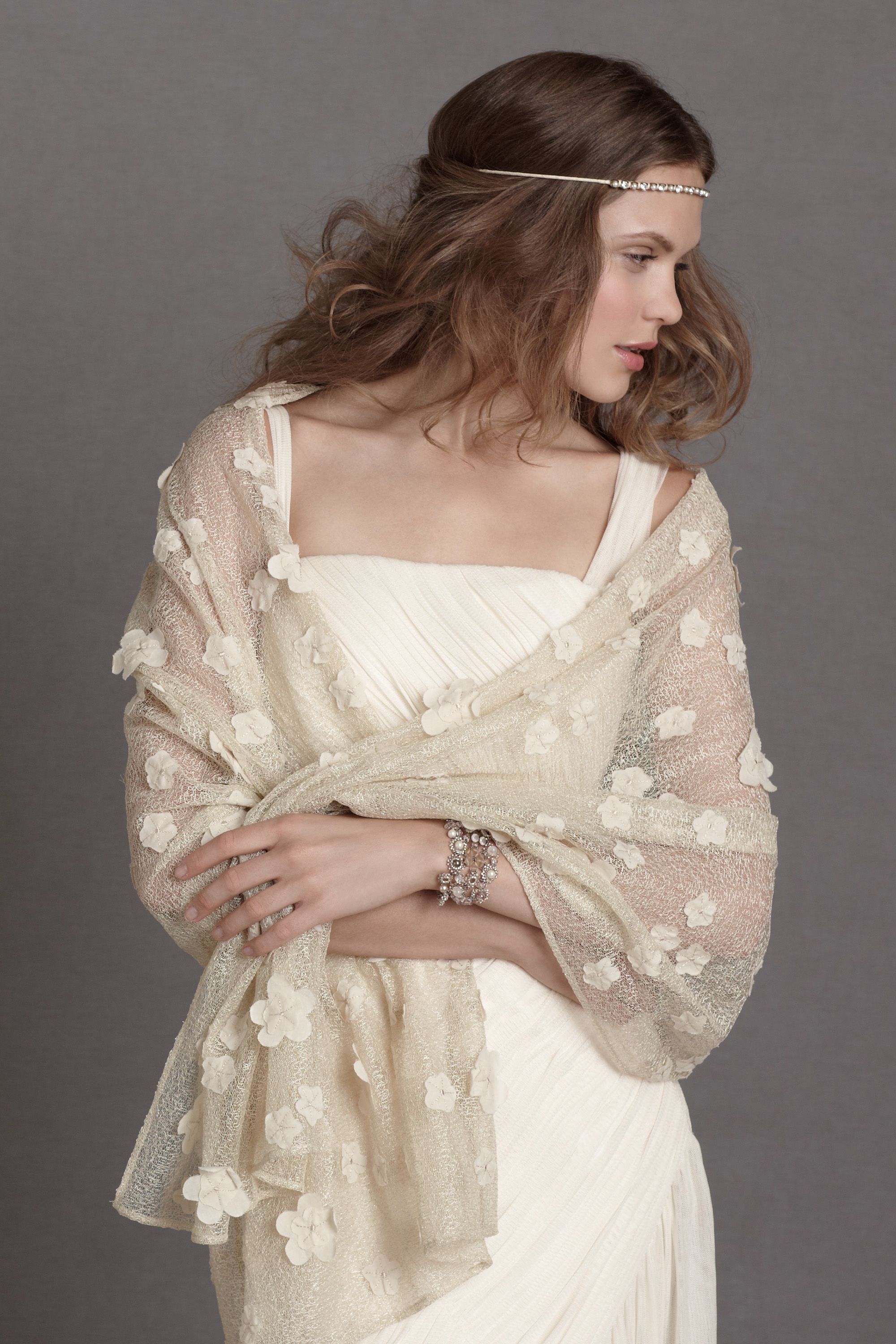 Windswept Blossoms Wrap