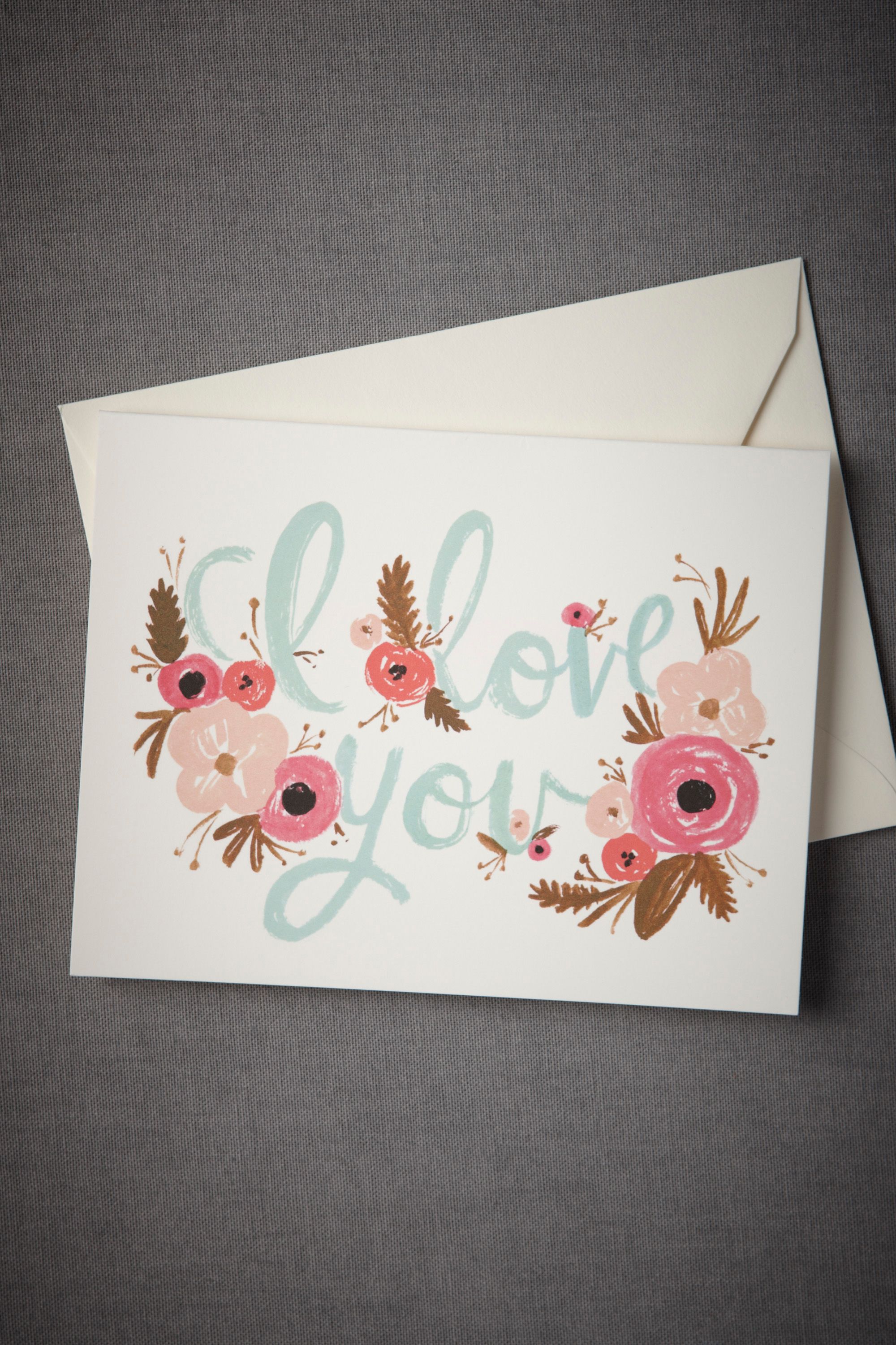 I Love You Card