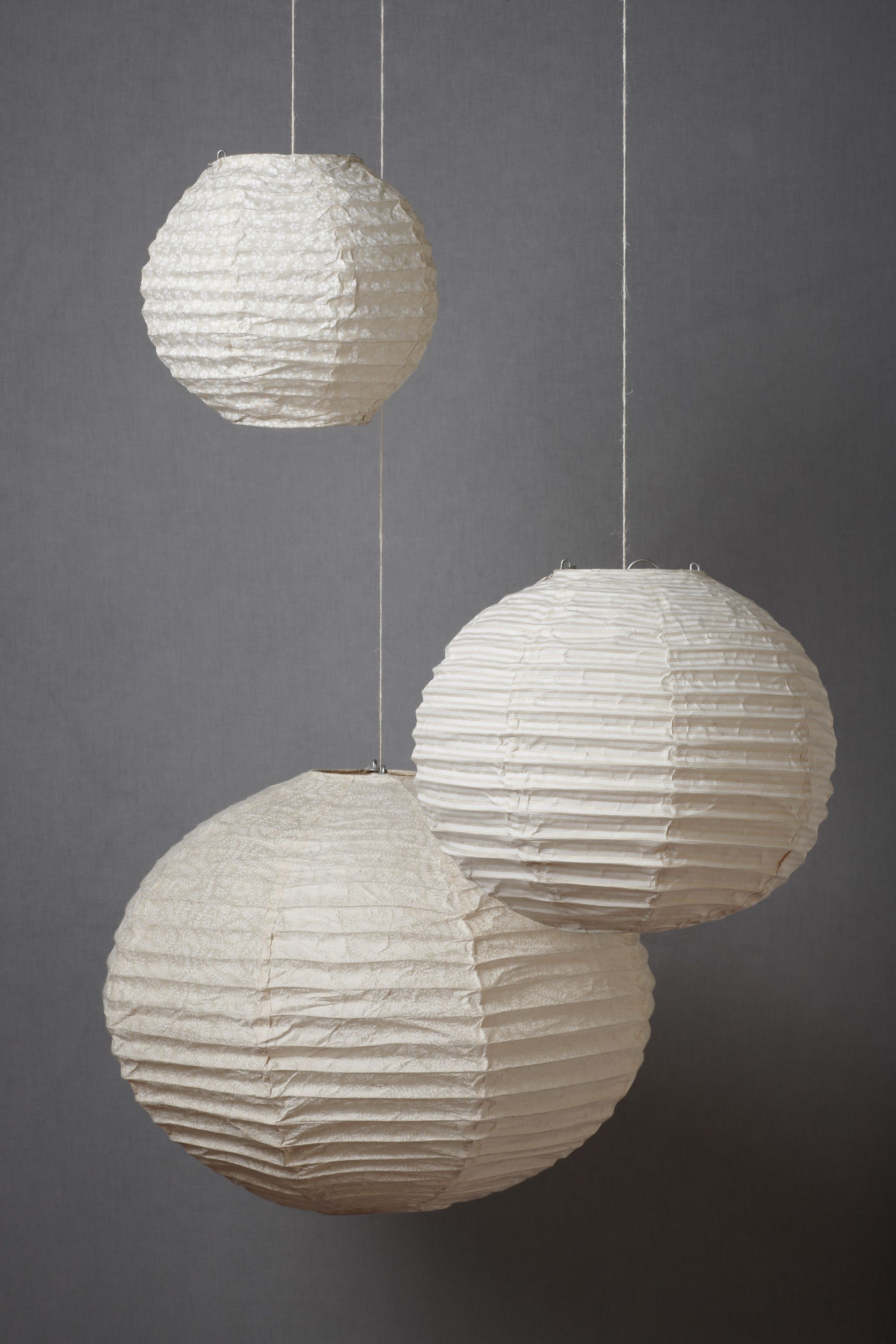 Patterned Collage Globes (3)