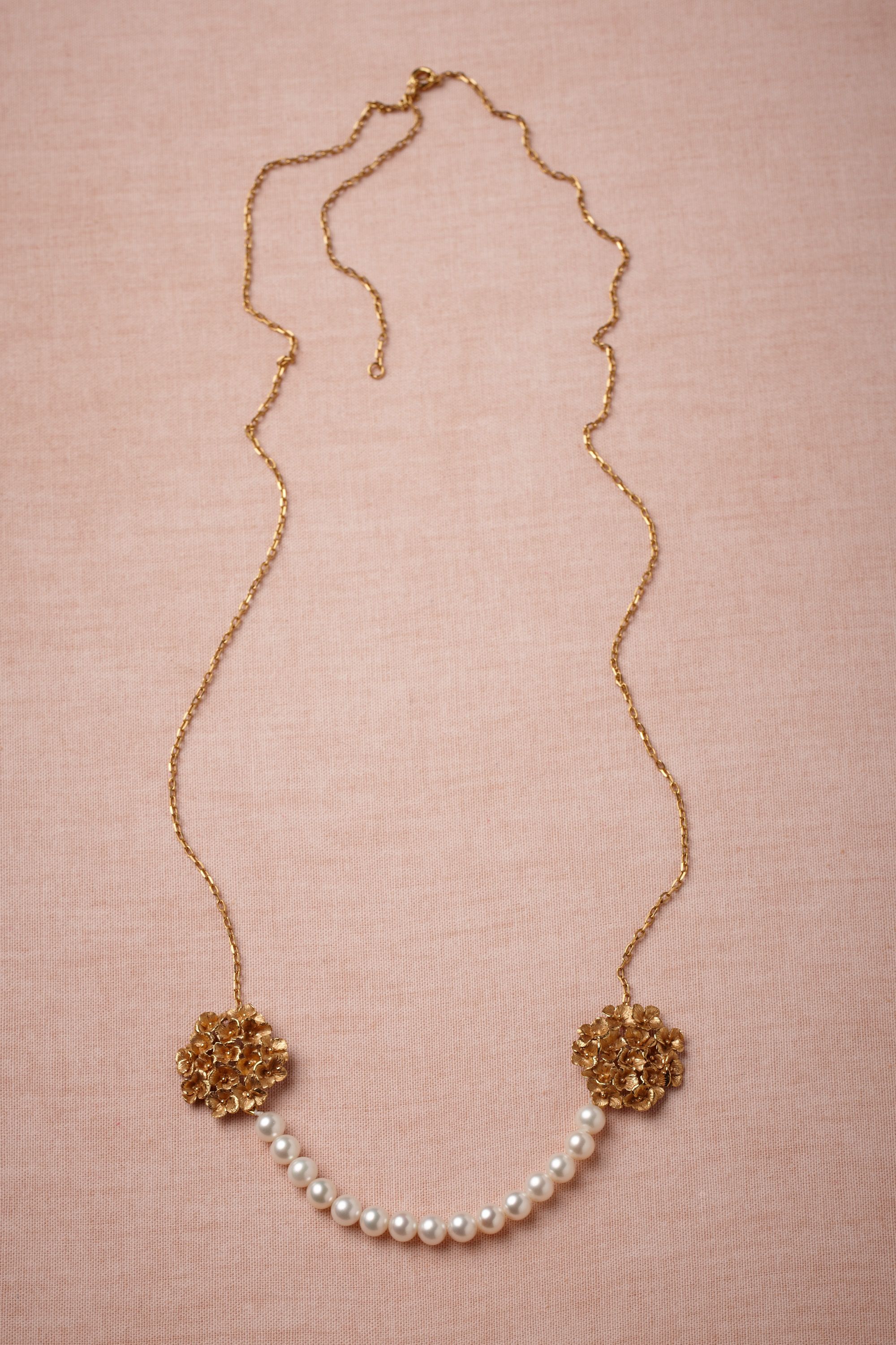 Twin Bouquets Necklace