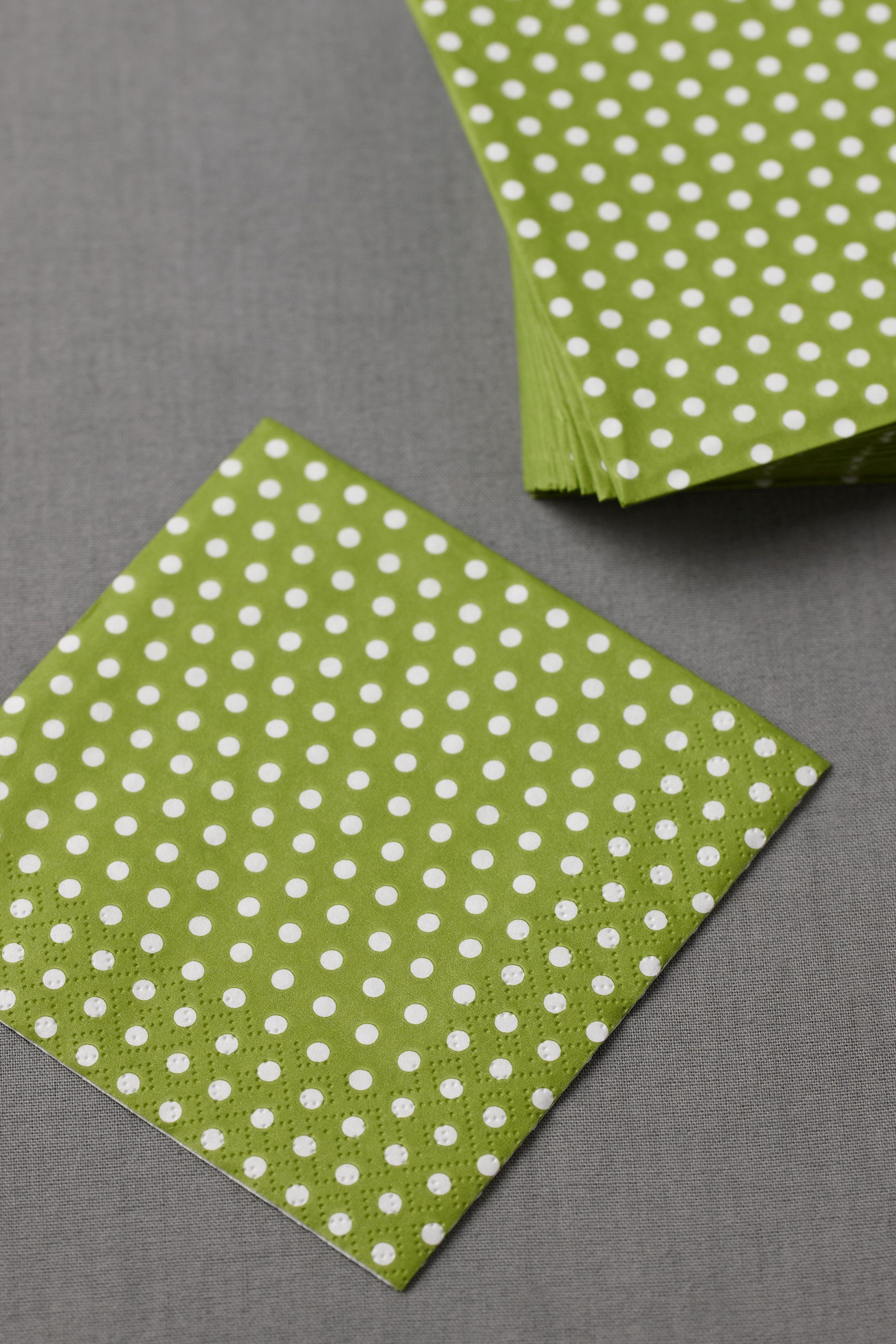 Polka-Dot Cocktail Napkins (20)