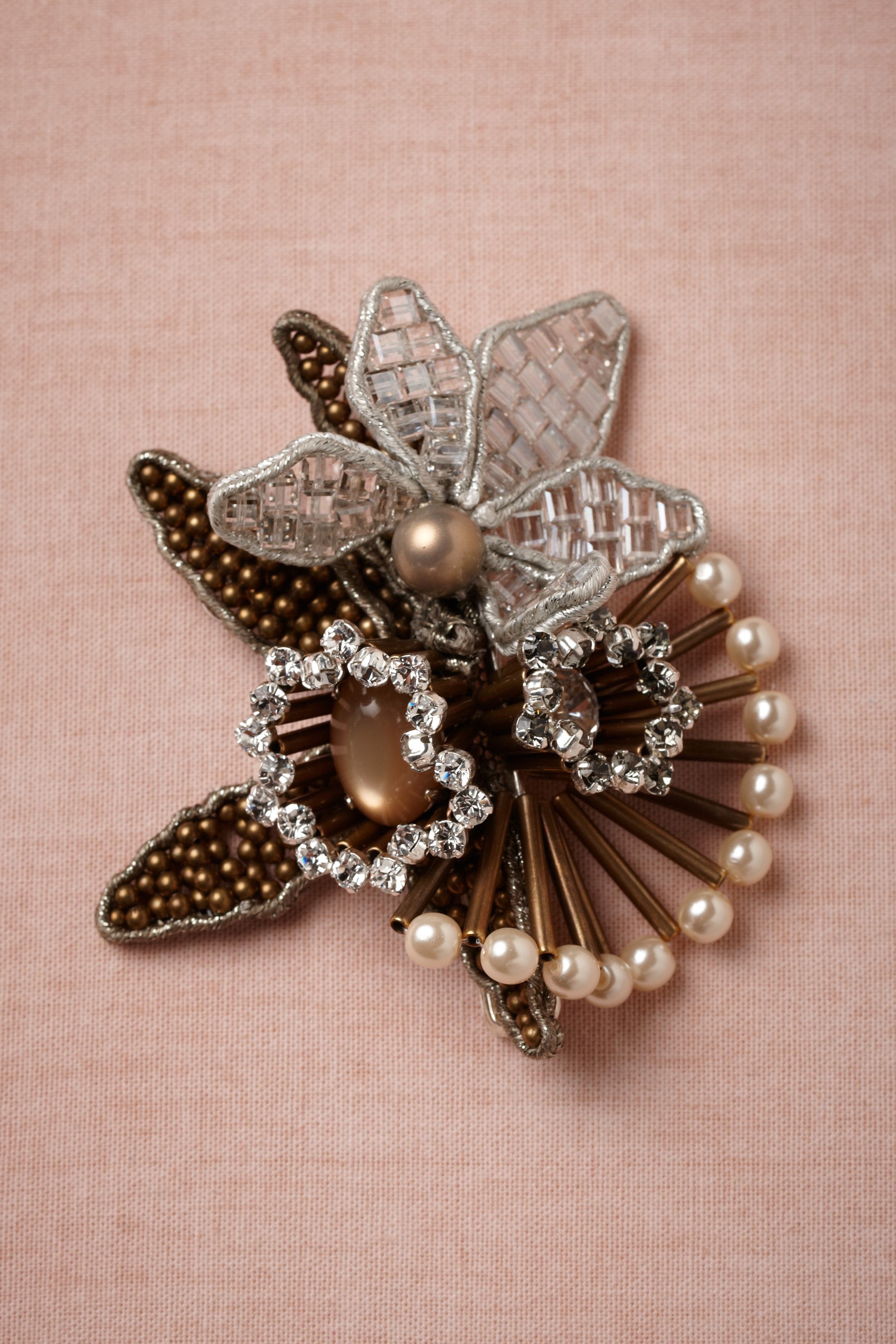 Rococo Orchid Brooch