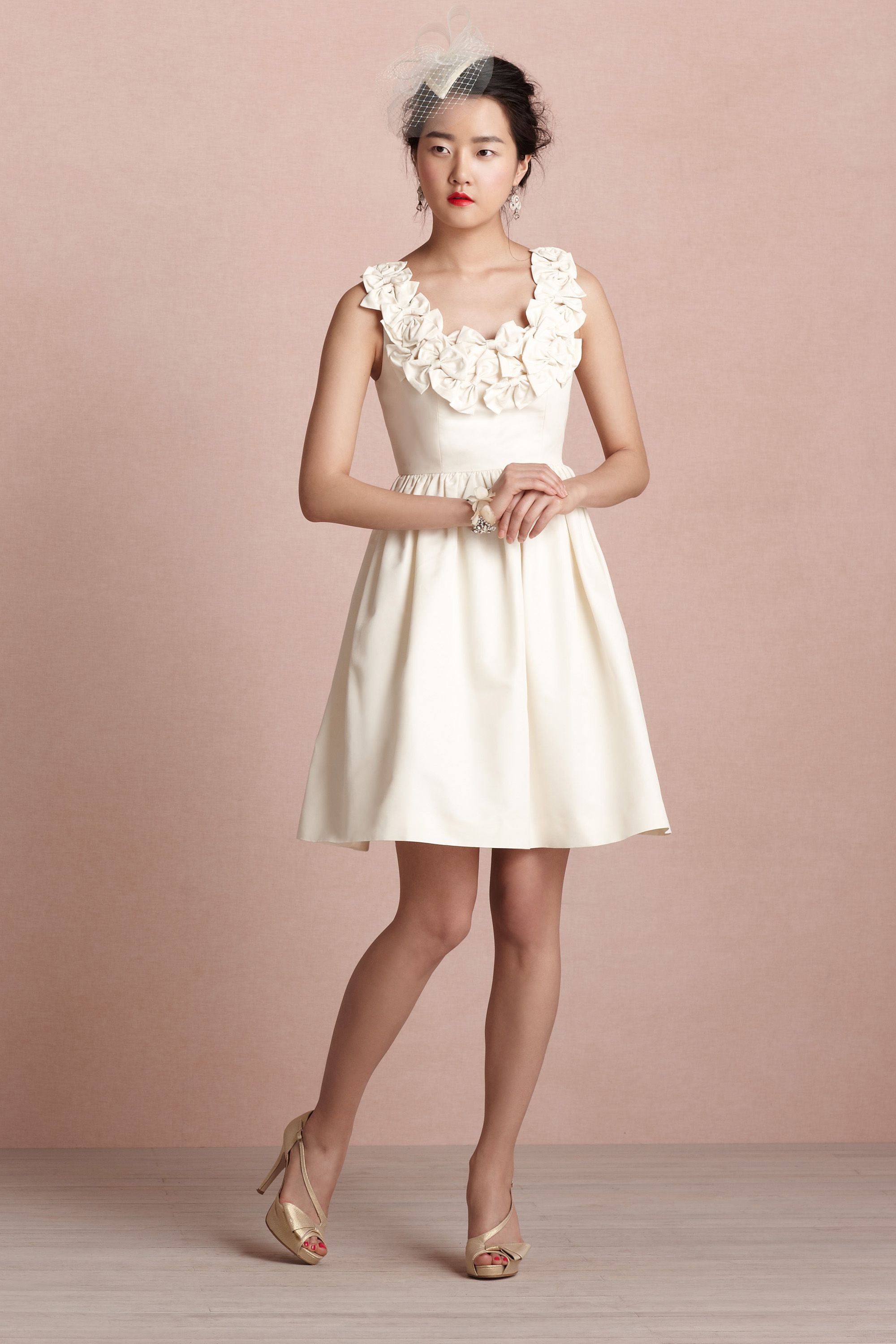 Ribboned Garland Dress