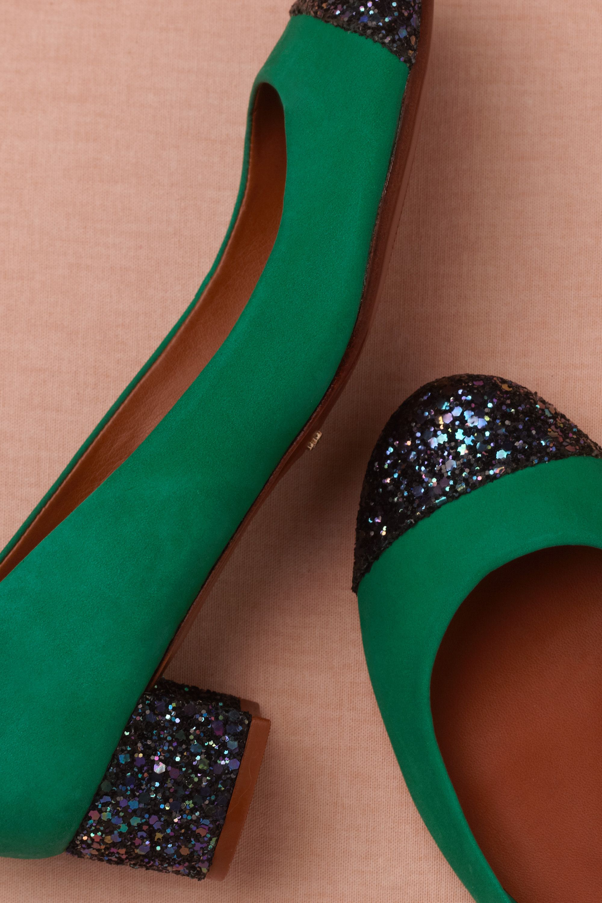 Twinkling Kitten Heels