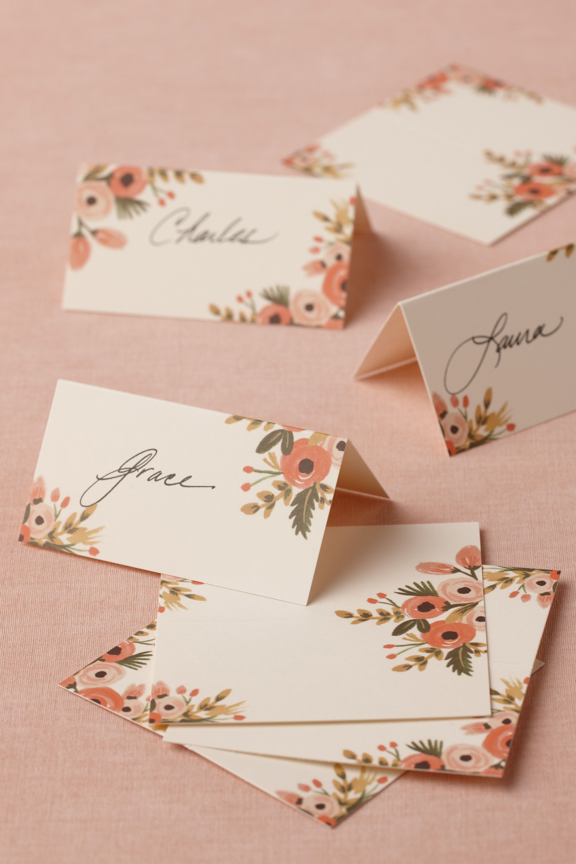 Hothouse Foliage Place Cards (8)