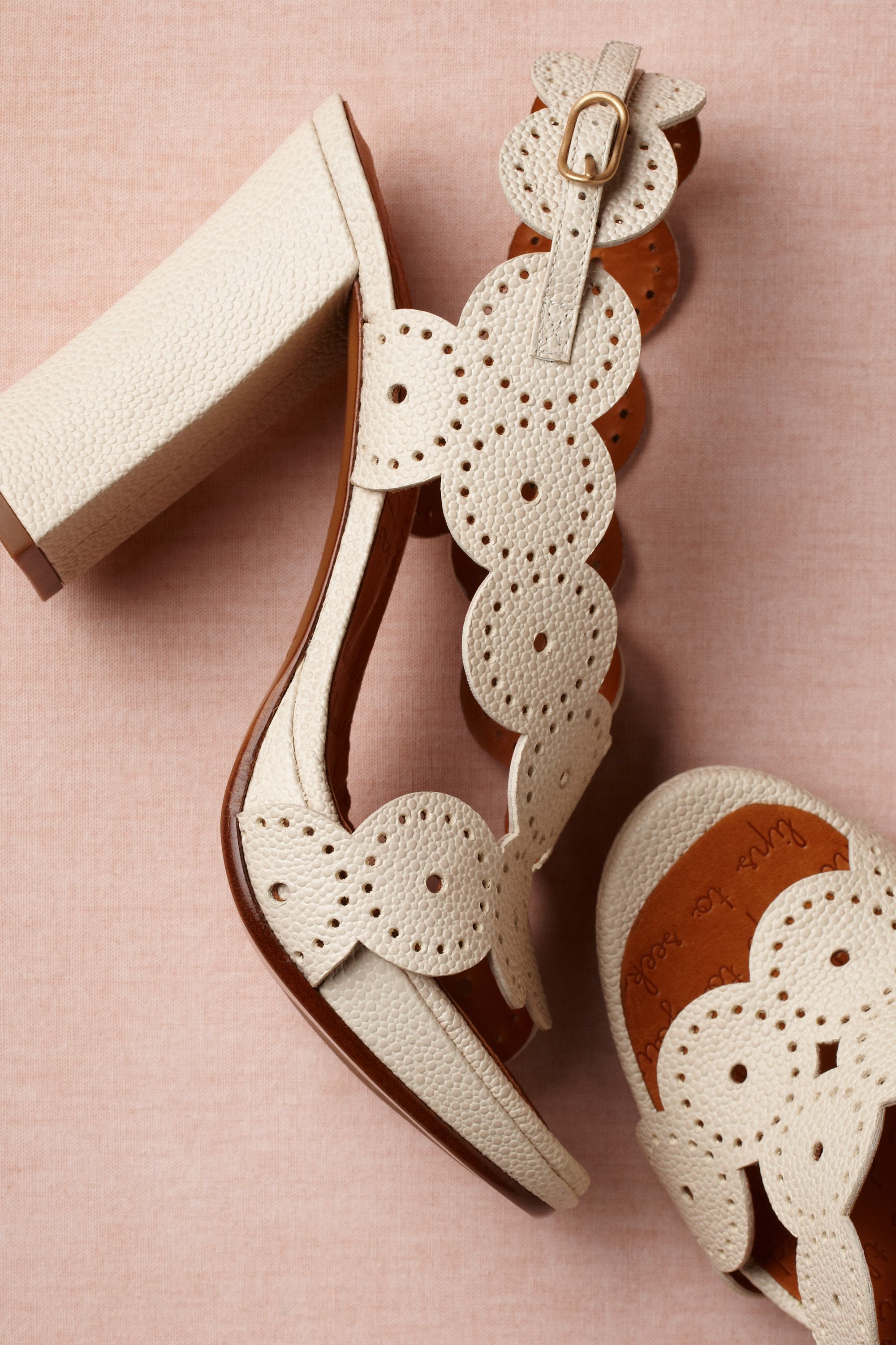 Medallion Heels