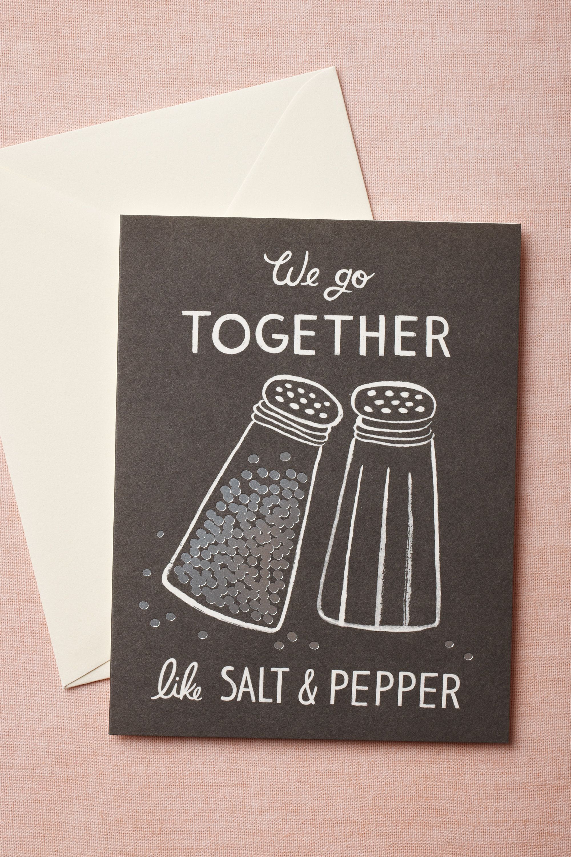 We Go Together Card