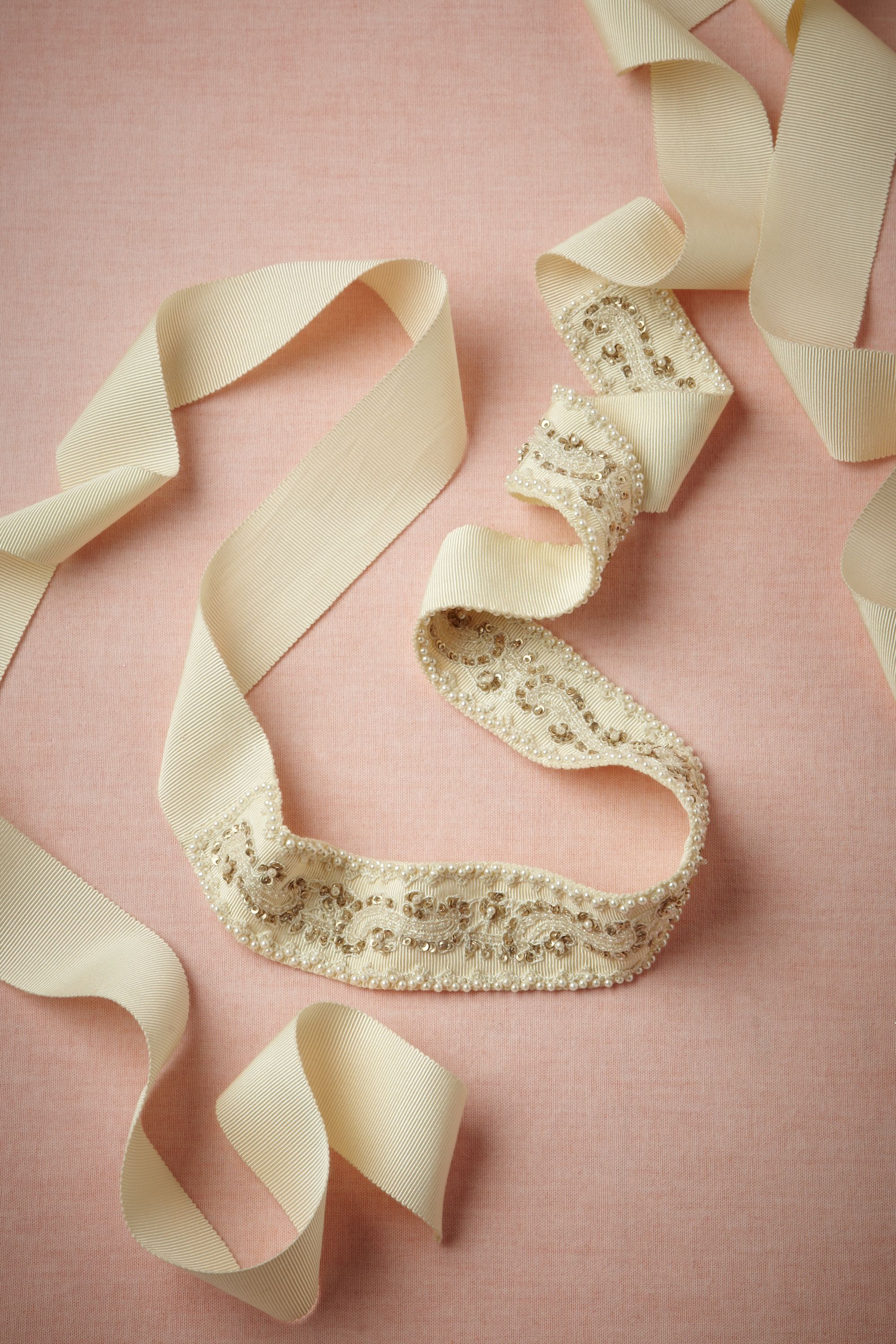 Pearl Paisley Sash