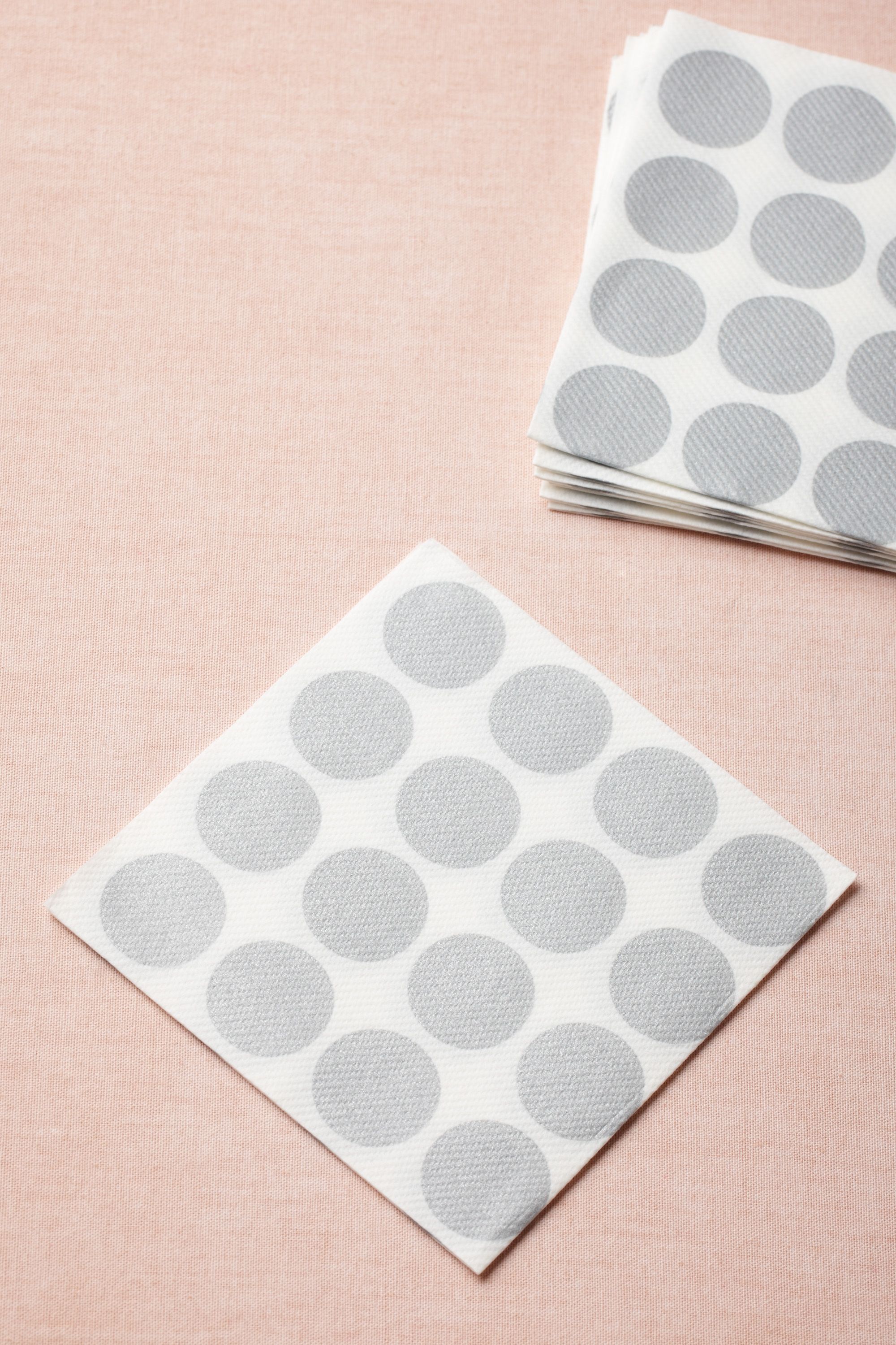 Circles-Meet-A-Square Napkins, Cocktail (20)