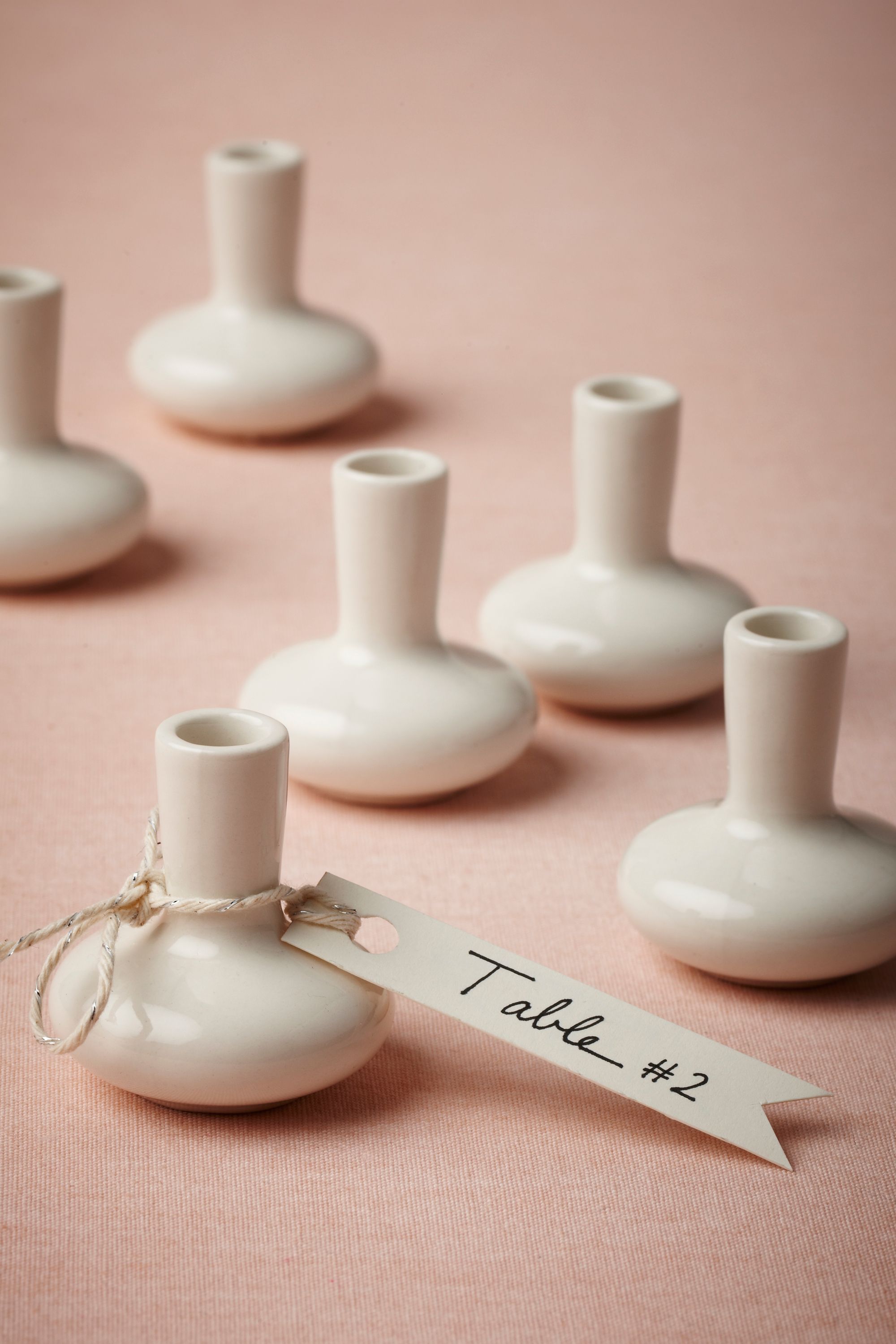 Alabaster Bud Vases (6)