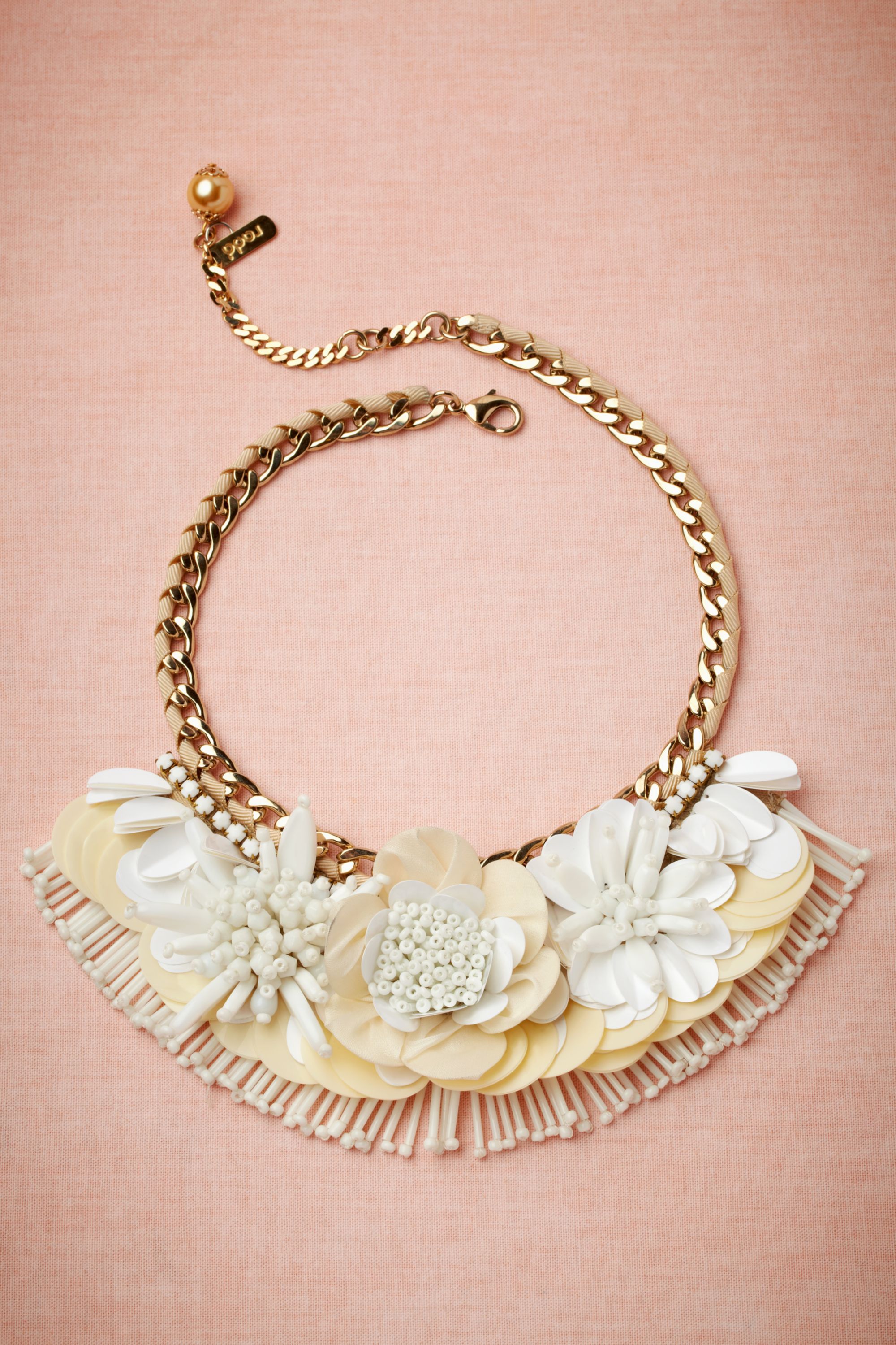 Botanical Bib Necklace