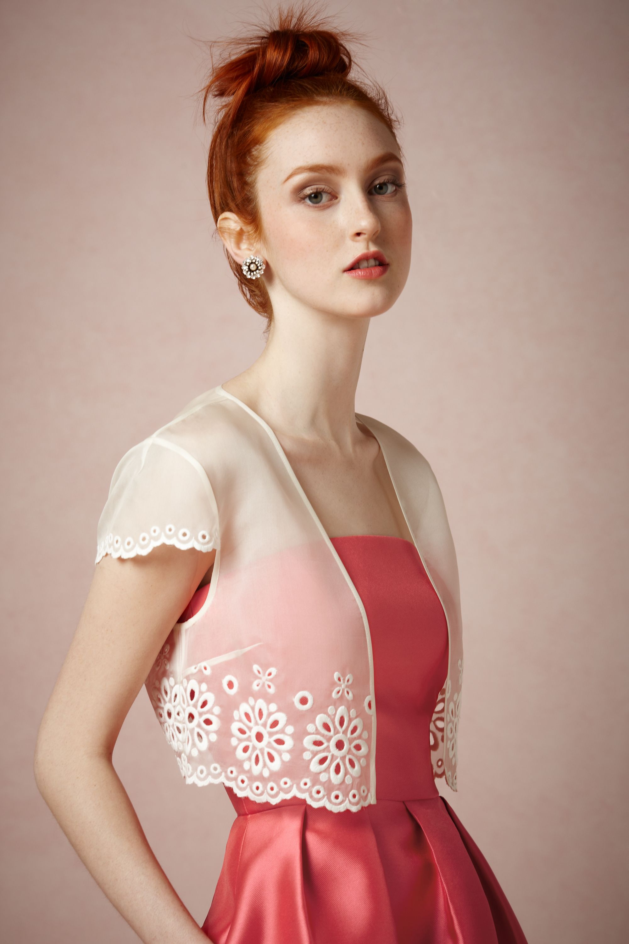 Eyelet Swing Jacket