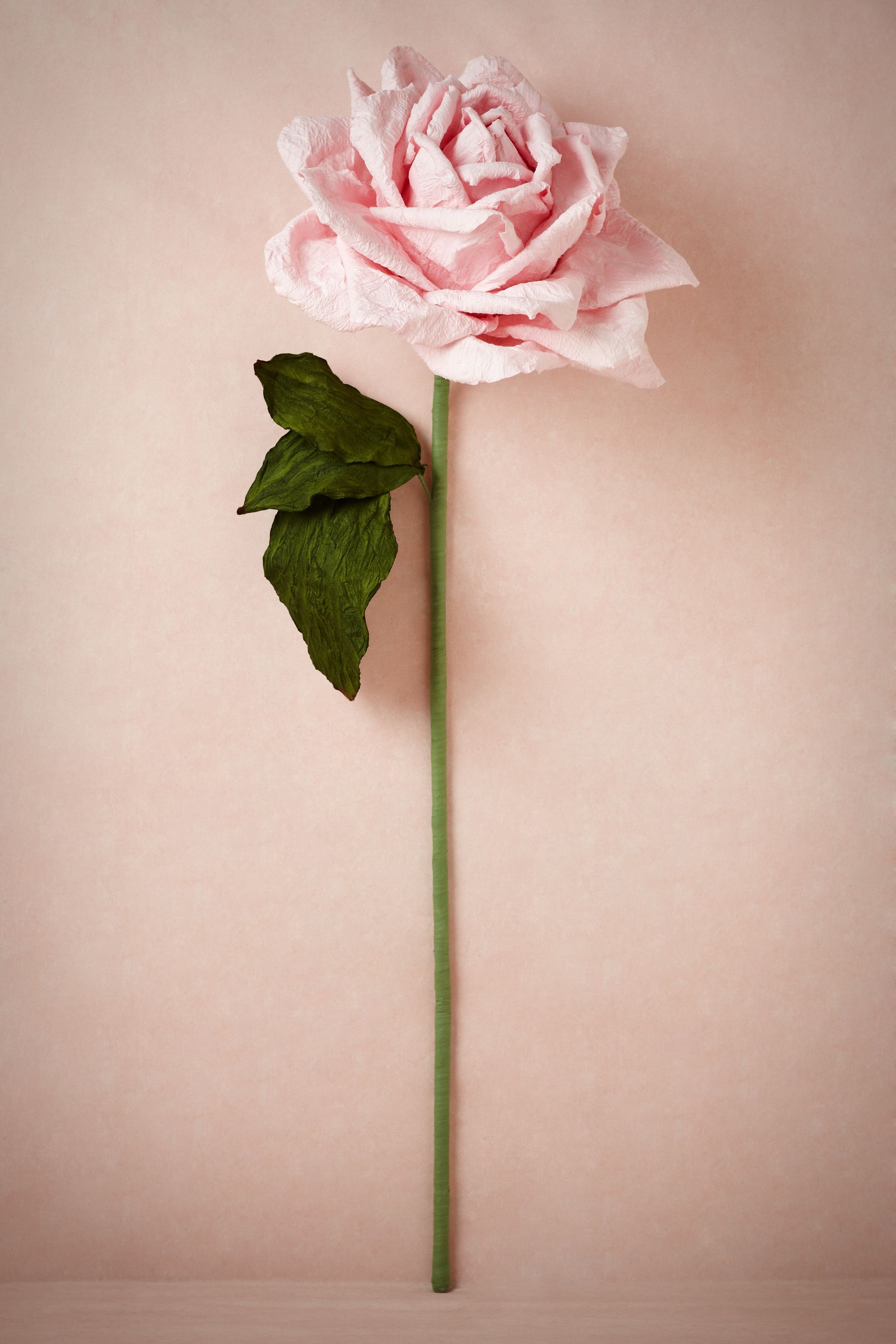 Larger-Than-Life Paper Rose