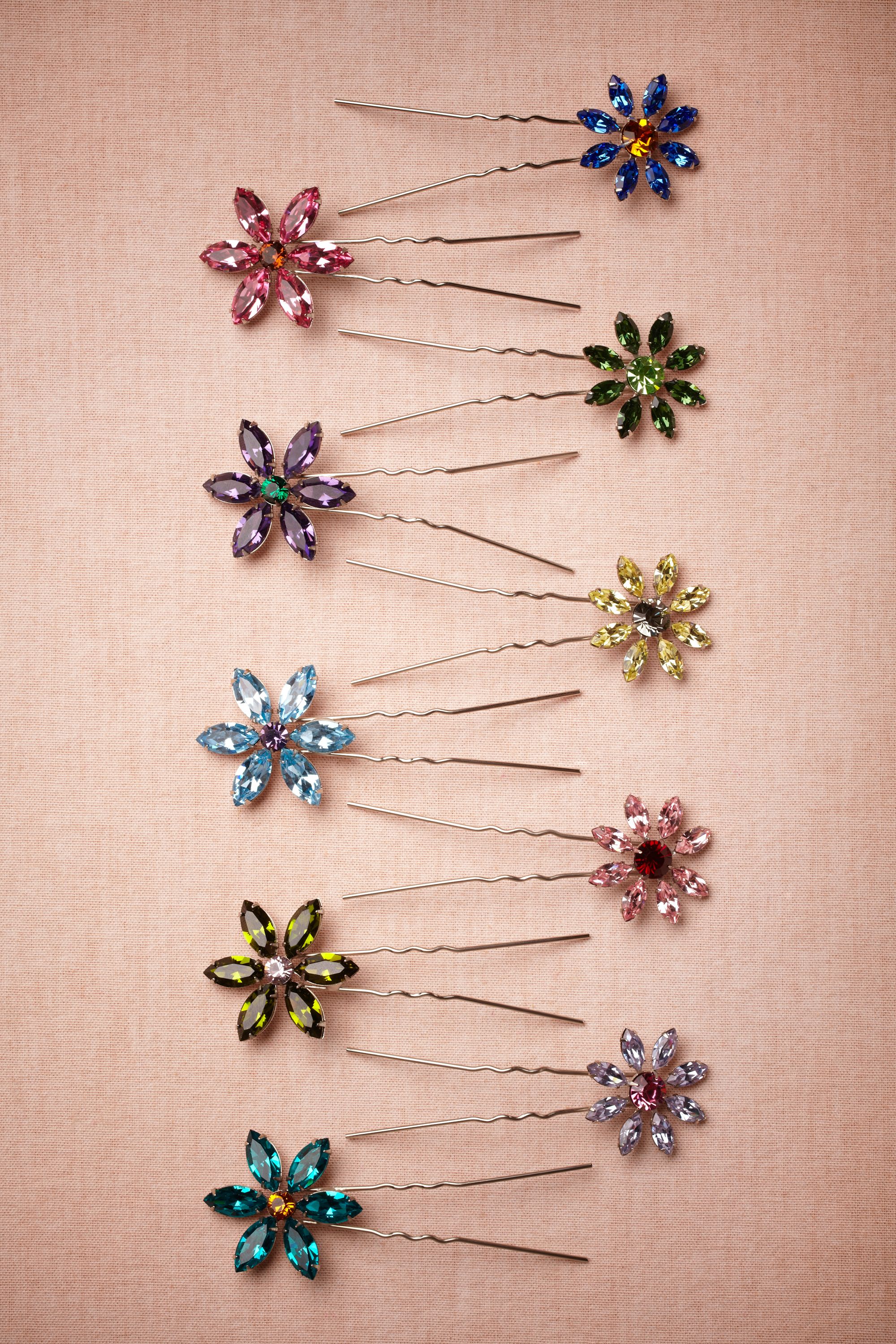 Small Wildflower Hairpins
