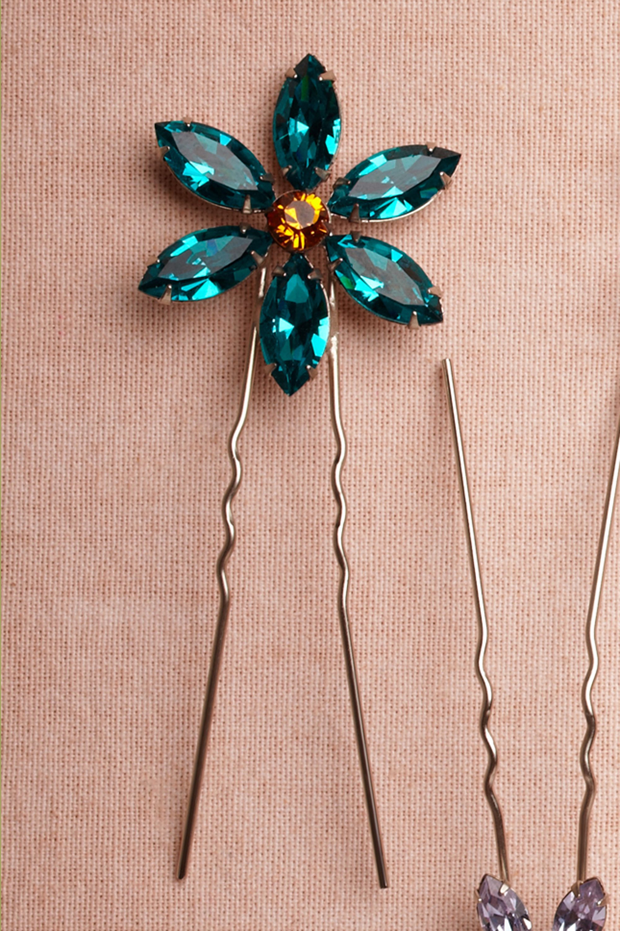 Large Wildflower Hairpins