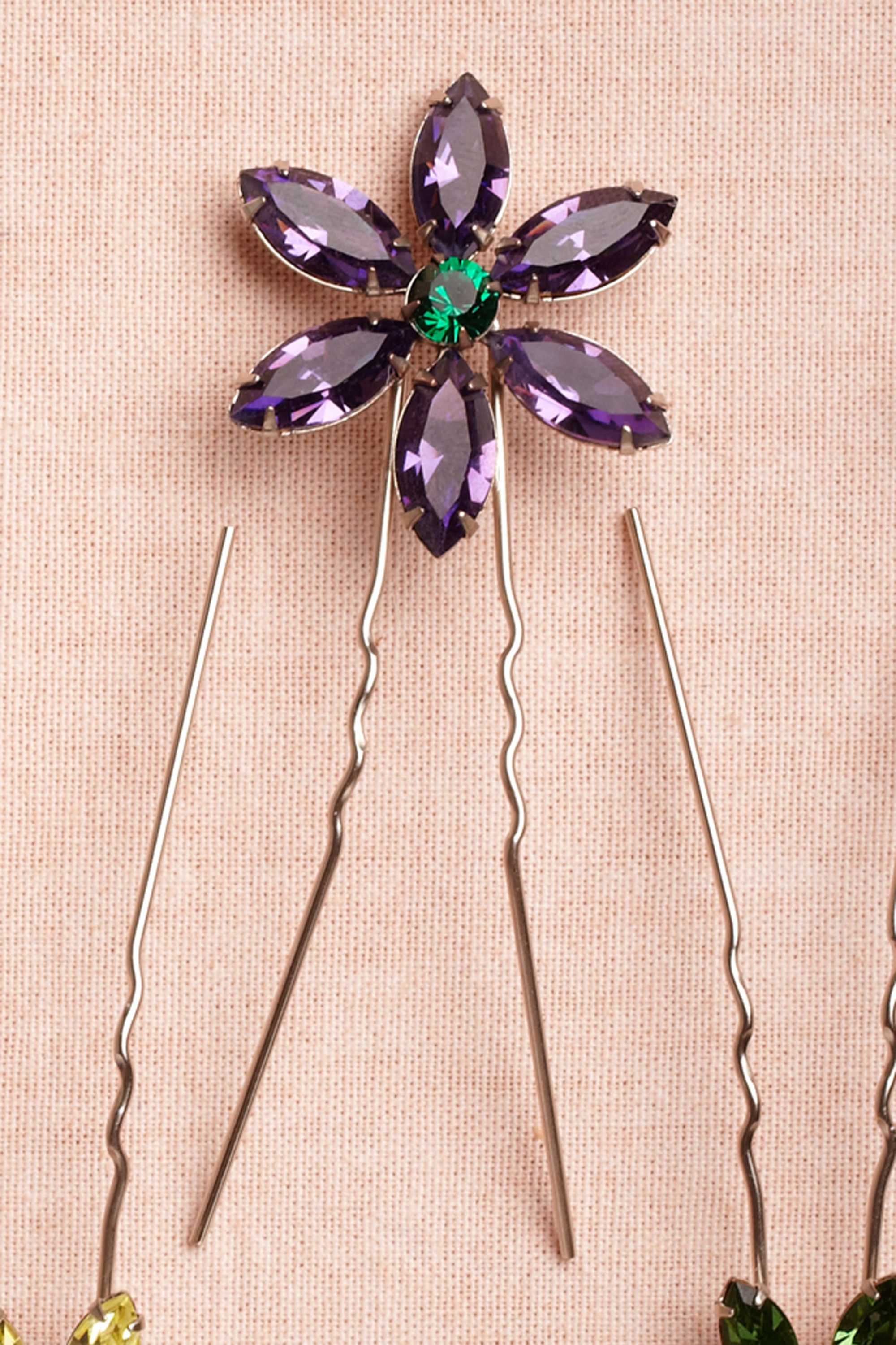 Large Wildflower Hairpins