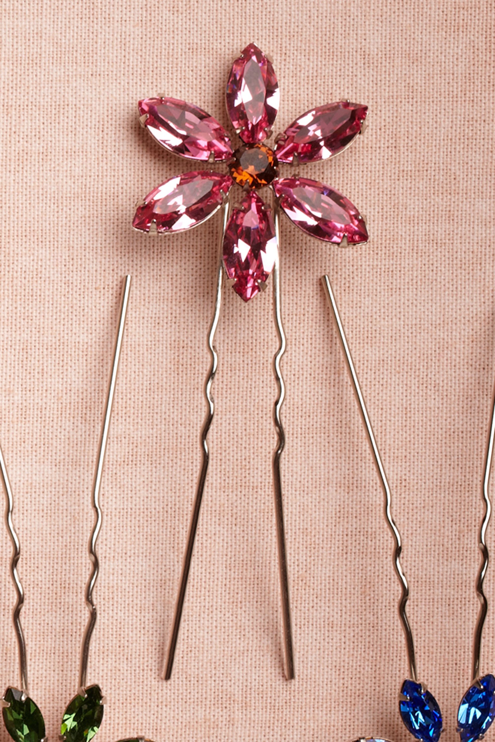 Large Wildflower Hairpins