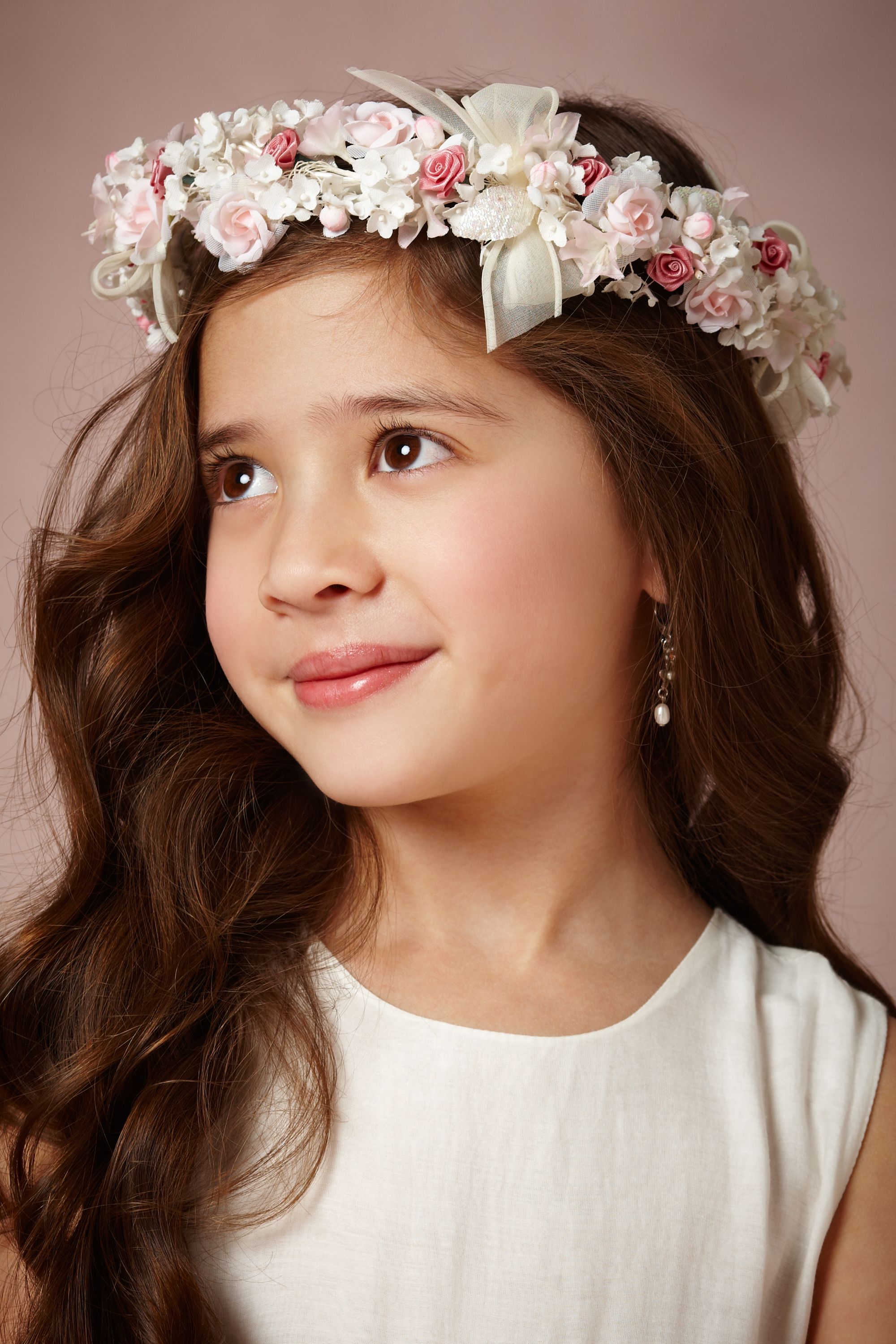 Blushing Rosette Halo