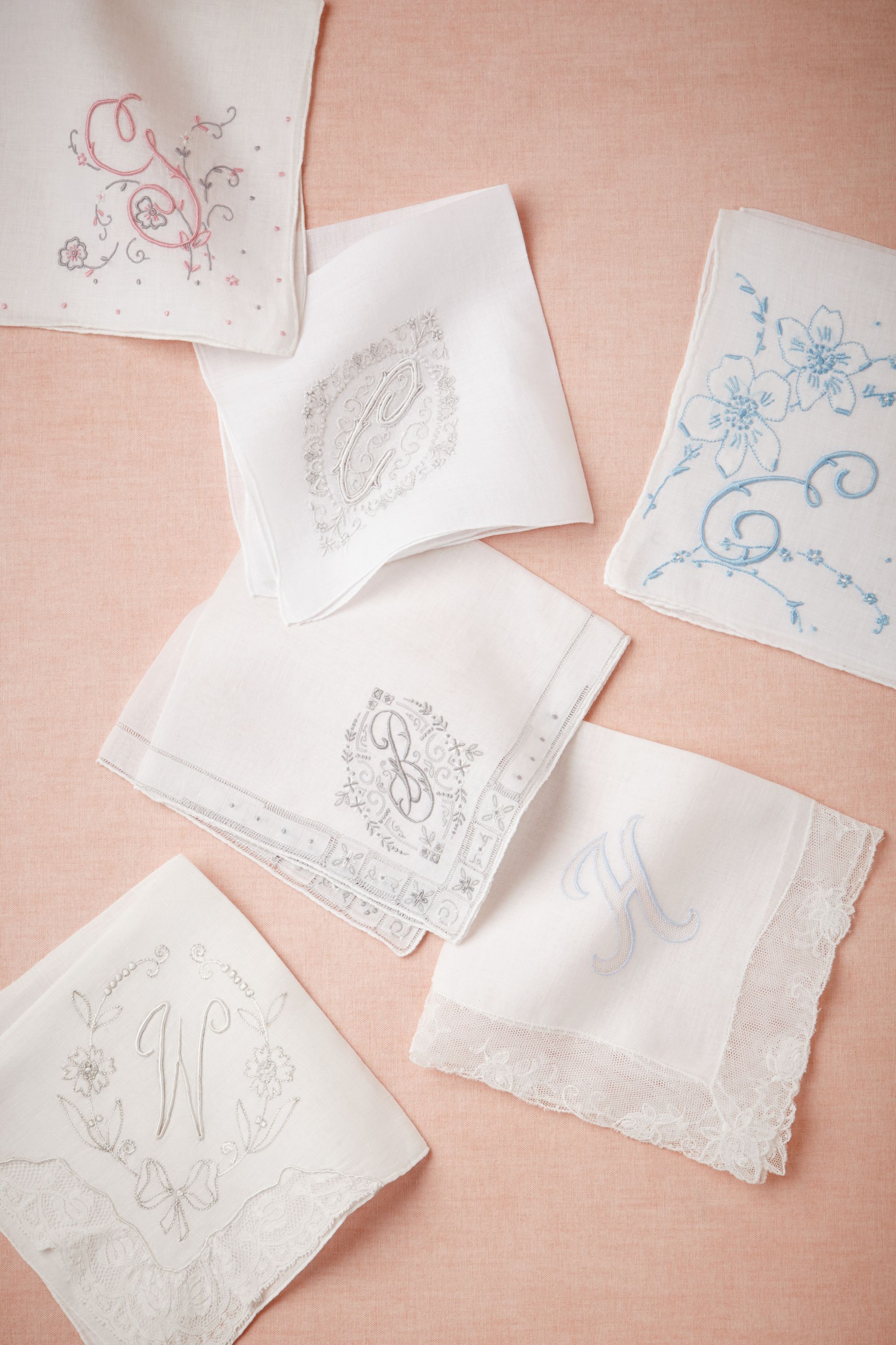 Vintage Monogram Kerchief