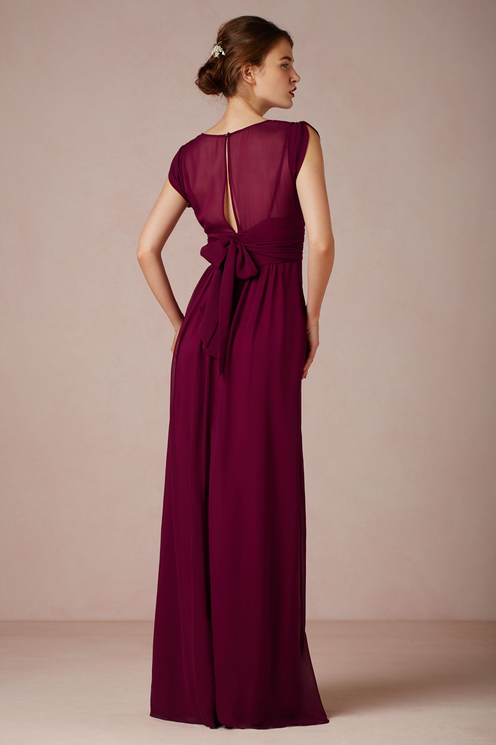 merlot bridesmaid dresses
