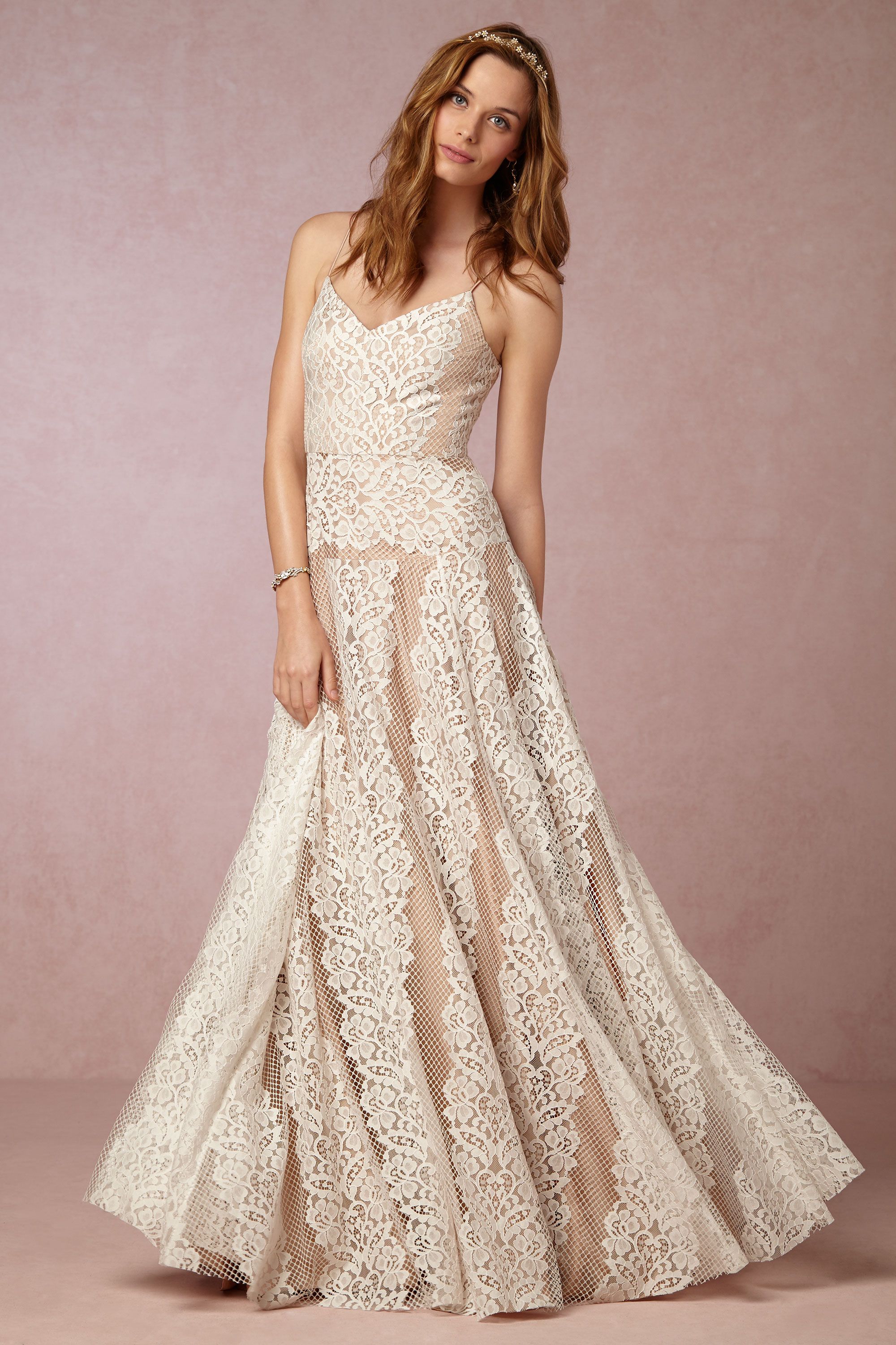 Wedding Gown larkin gown in sale wedding dresses bhldn ivorylatte bhldn