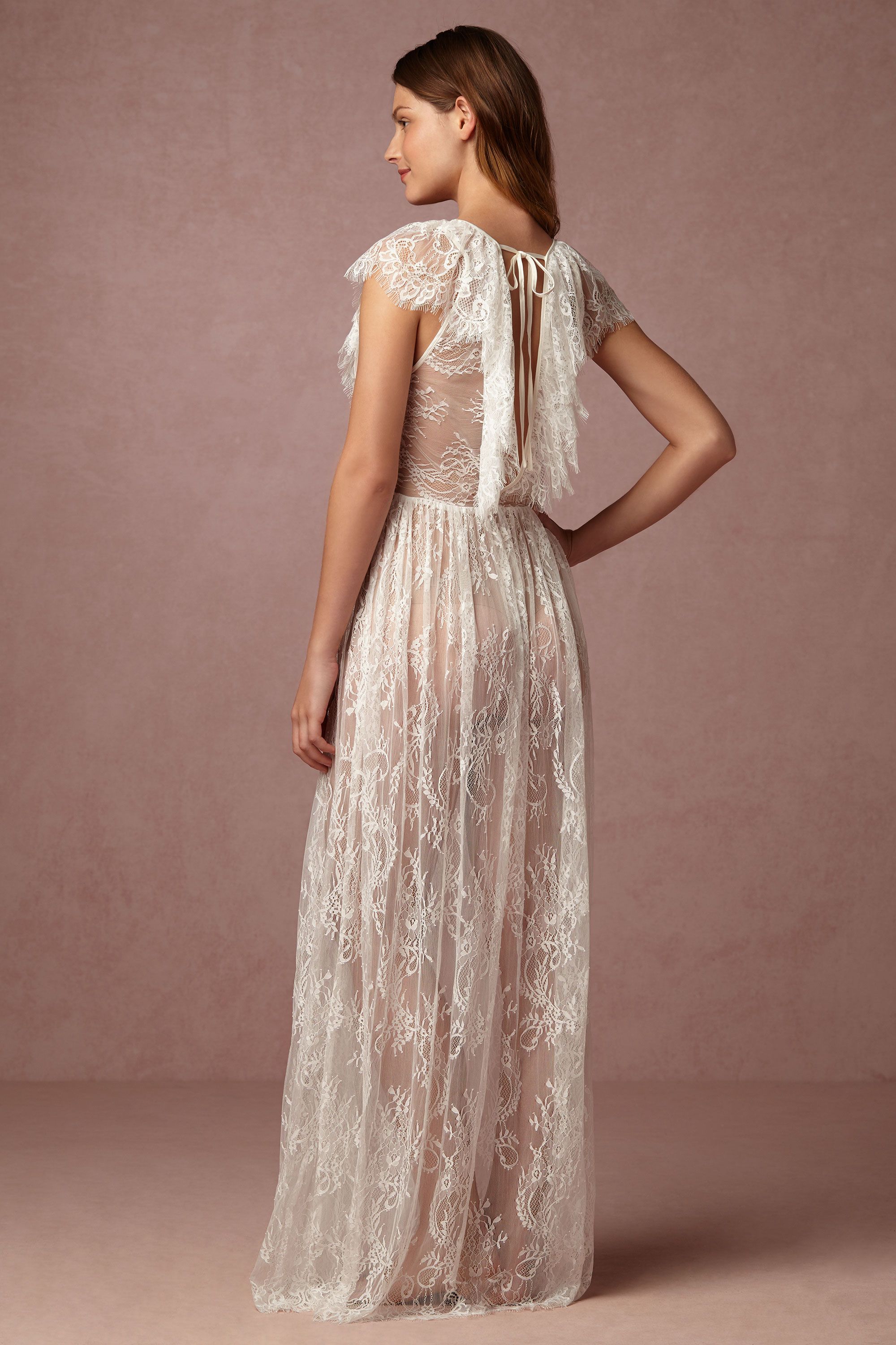 bhldn lace robe