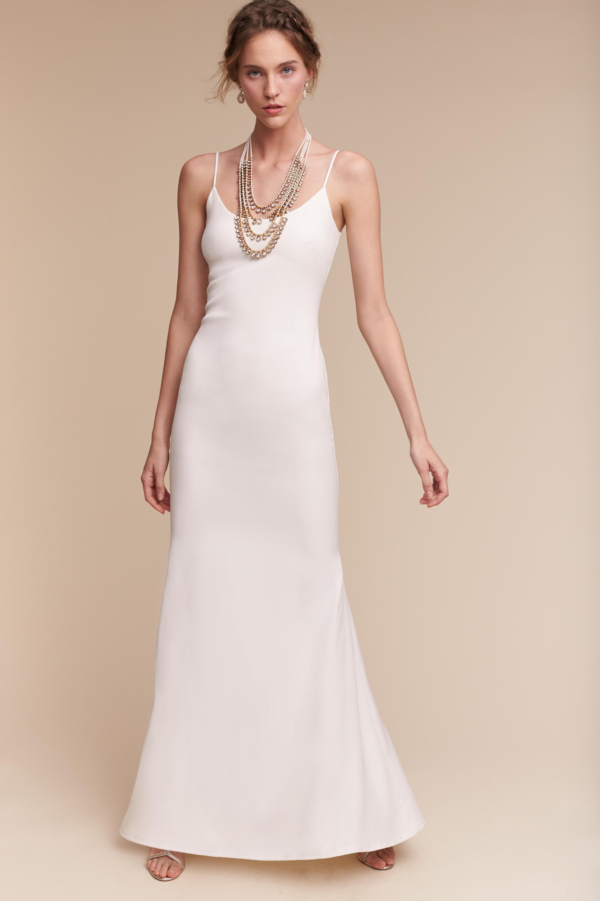 Wedding Sheath Wedding Dresses sheath column wedding dresses bhldn monroe gown gown