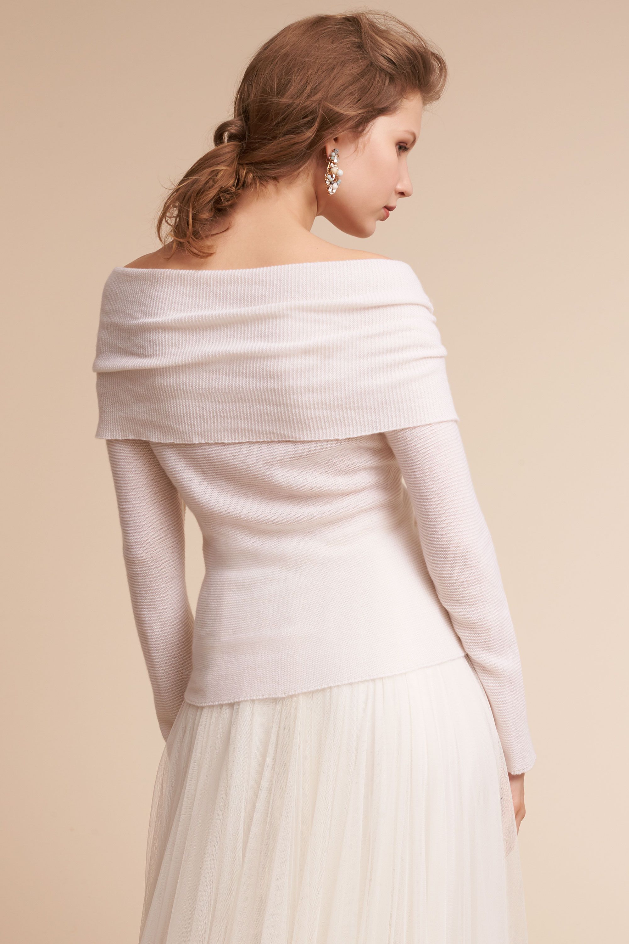 bridal sweater top