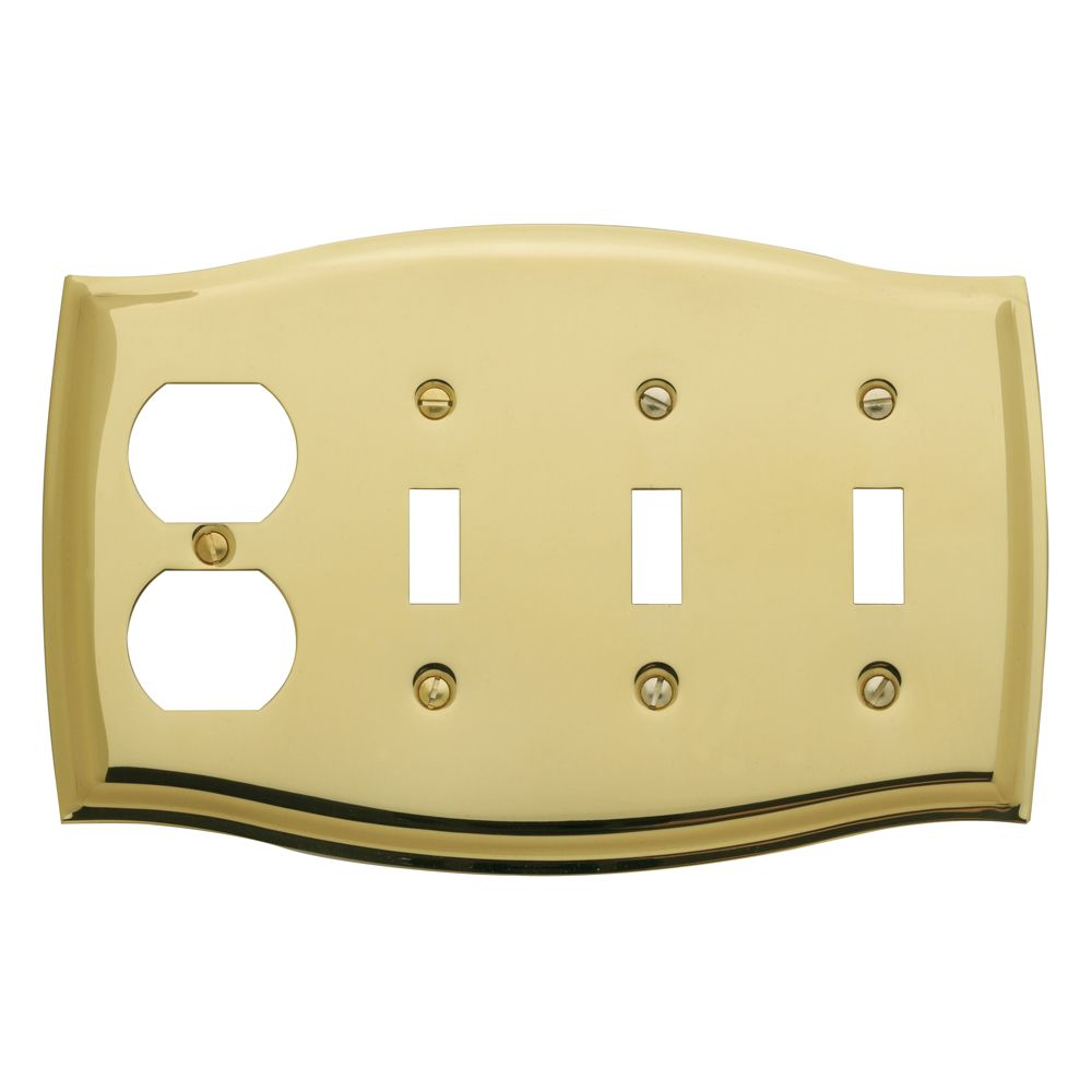 4783 Triple Toggle Outlet
