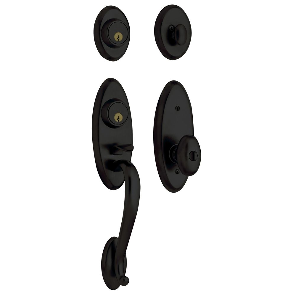 Landon Two-Point Lock Knob Handleset