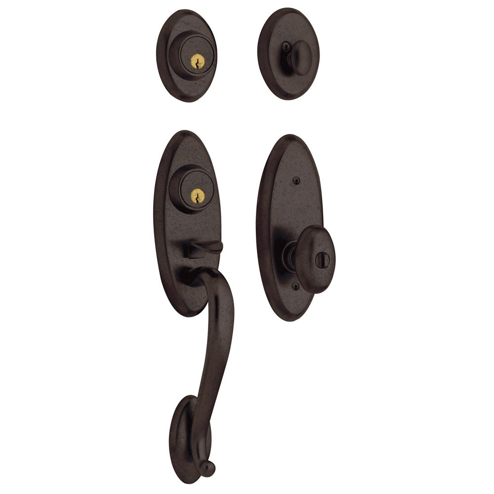 Landon Two-Point Lock Knob Handleset