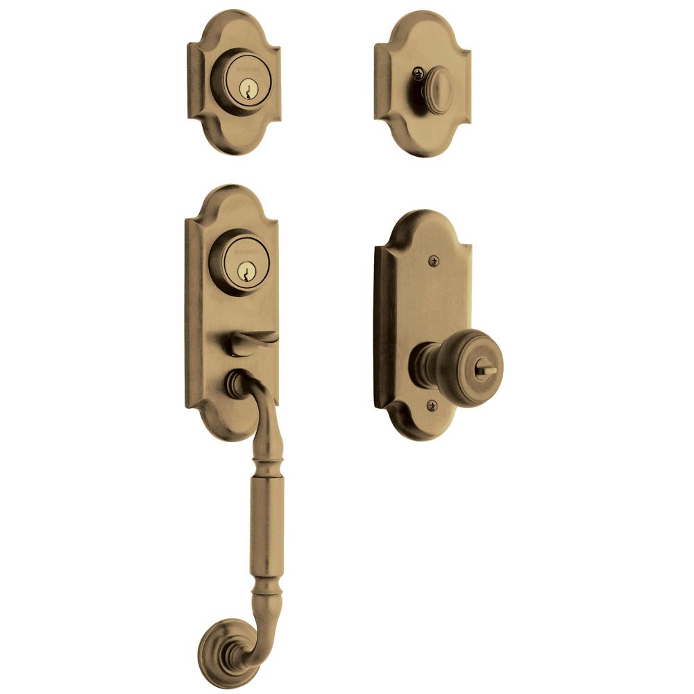 Ashton Two-Point Lock Knob Handleset